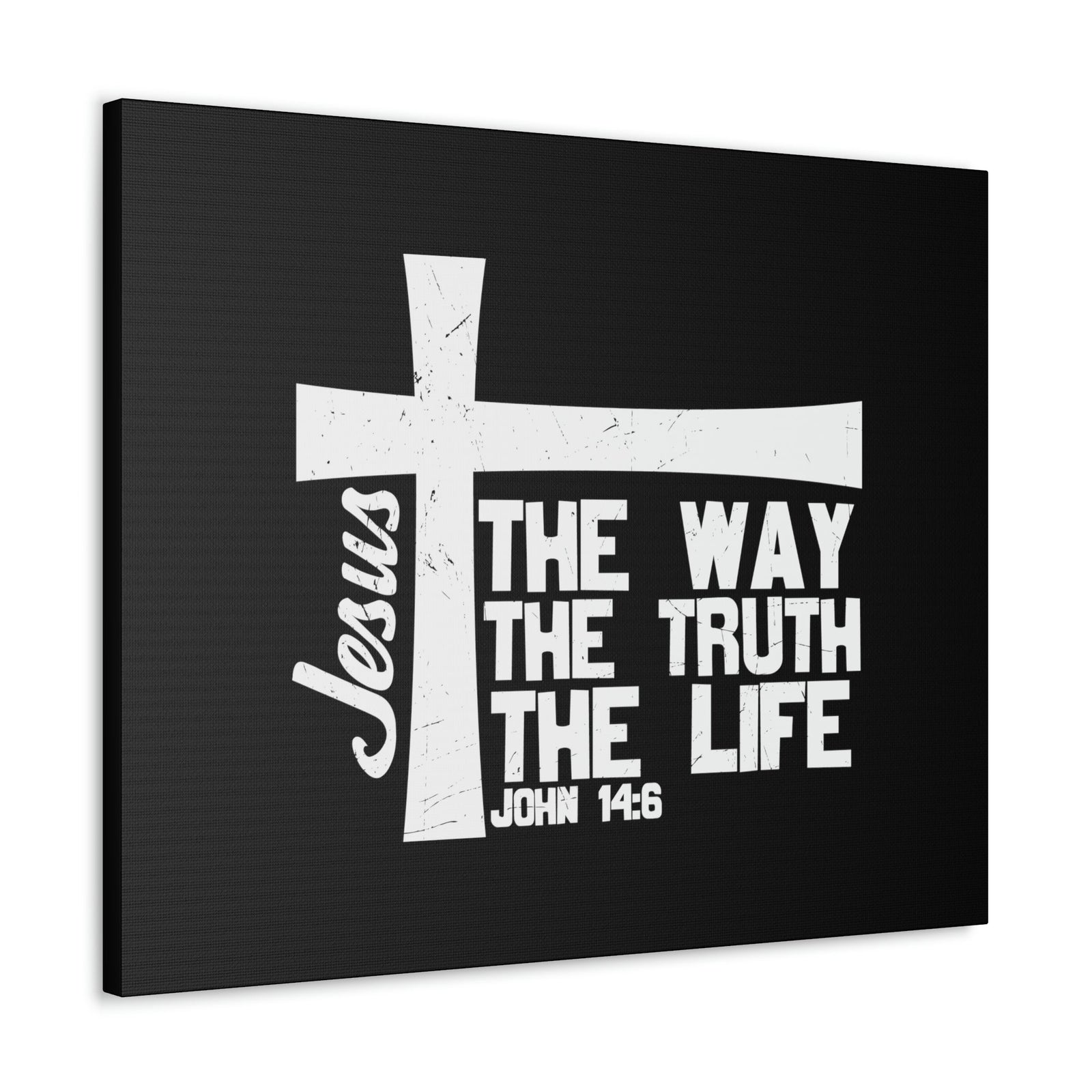 Scripture Walls The Way, The Truth, The Life John 14:6 Christian Wall Art Bible Verse Print Ready to Hang Unframed-Express Your Love Gifts