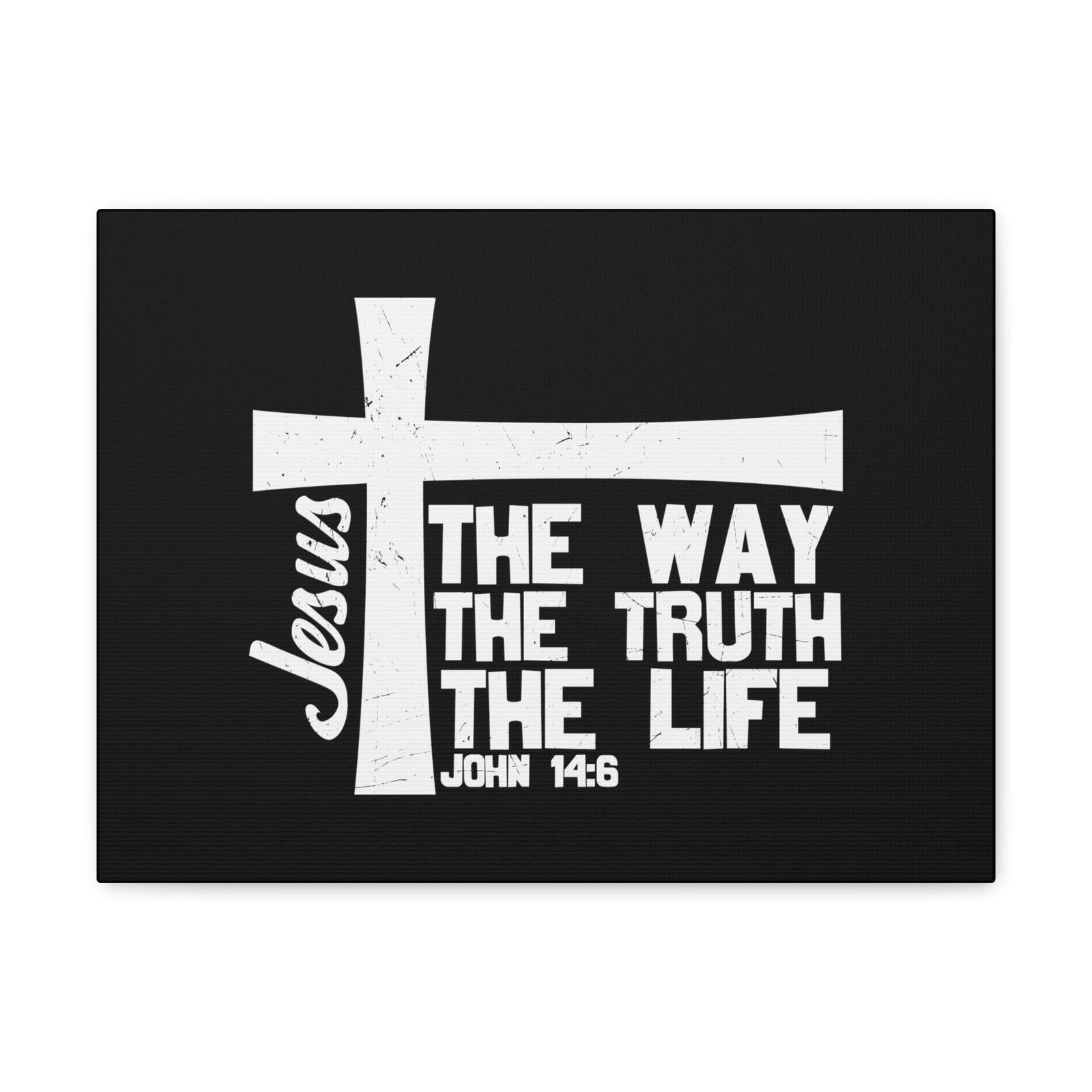 Scripture Walls The Way, The Truth, The Life John 14:6 Christian Wall Art Bible Verse Print Ready to Hang Unframed-Express Your Love Gifts