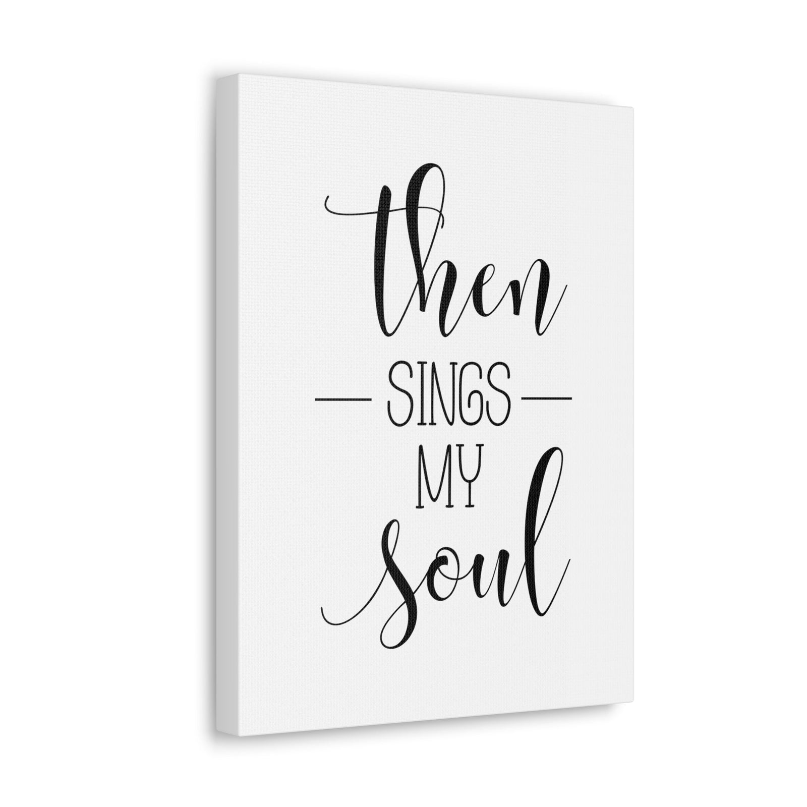 Scripture Walls Then Sings My Soul Psalms 108:2 Christian Wall Art Bible Verse Print Ready to Hang Unframed-Express Your Love Gifts