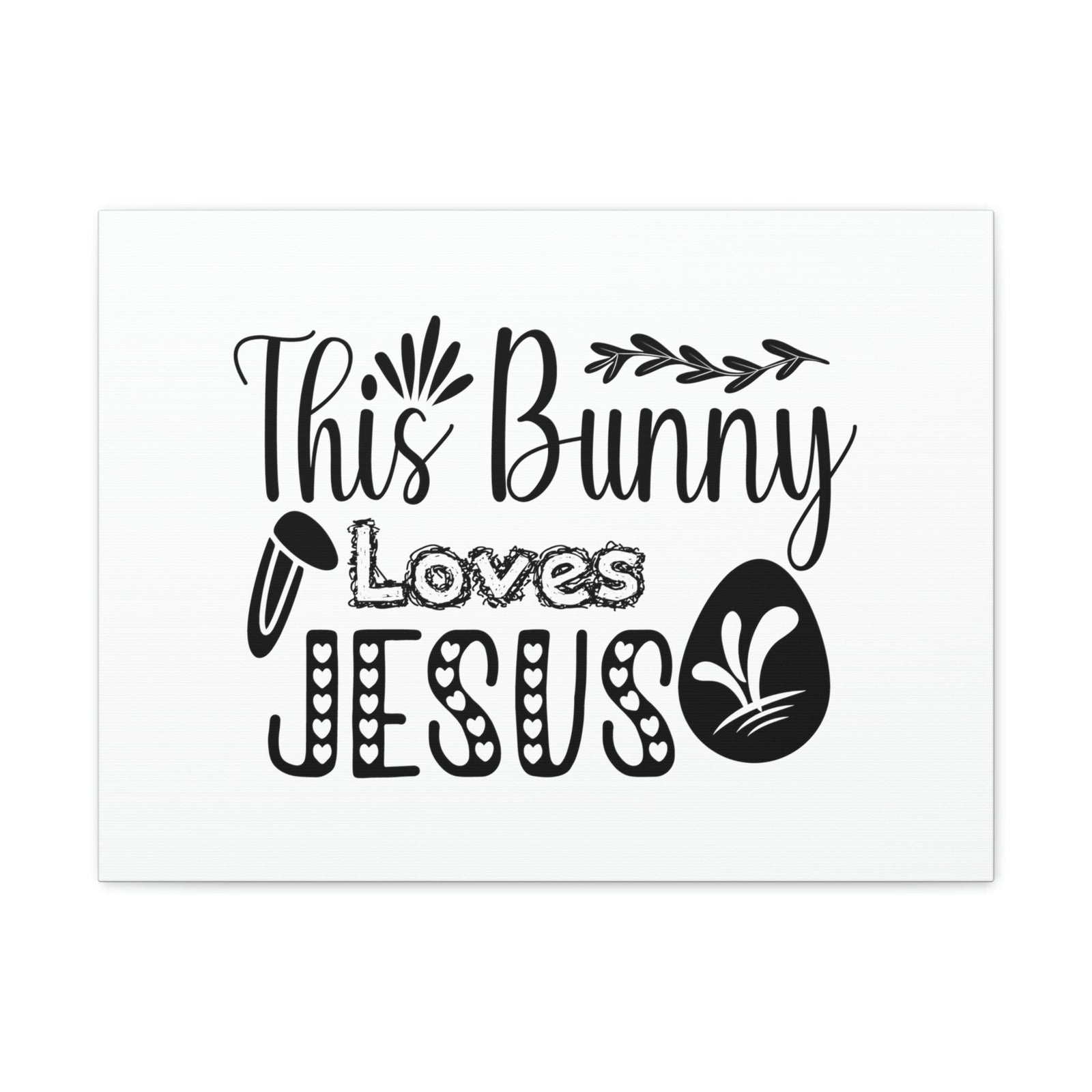 Scripture Walls This Bunny Love Jesus John 14:15 Christian Wall Art Bible Verse Print Ready to Hang Unframed-Express Your Love Gifts