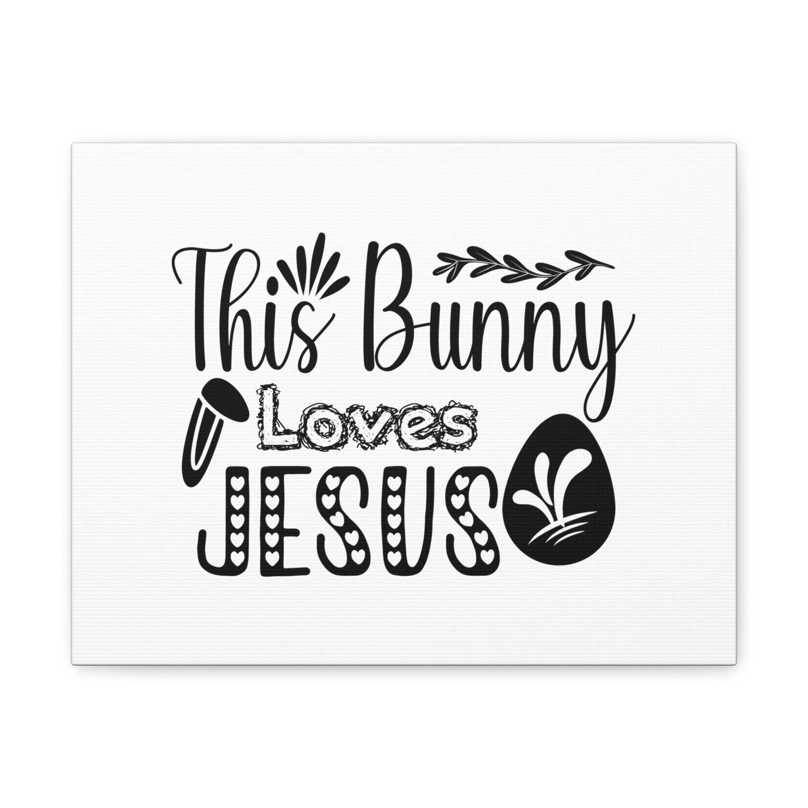 Scripture Walls This Bunny Love Jesus John 14:15 Christian Wall Art Bible Verse Print Ready to Hang Unframed-Express Your Love Gifts