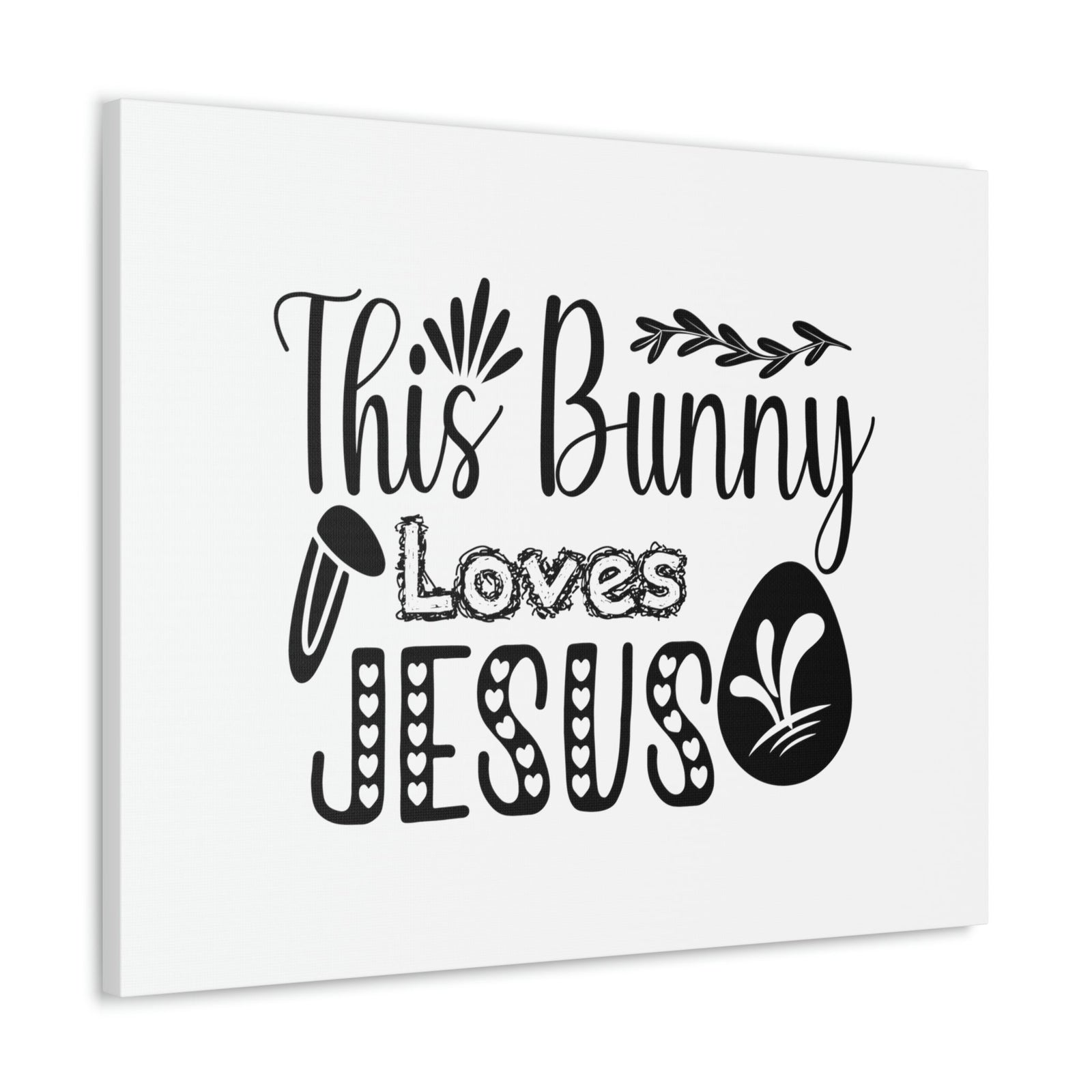 Scripture Walls This Bunny Love Jesus John 14:15 Christian Wall Art Bible Verse Print Ready to Hang Unframed-Express Your Love Gifts