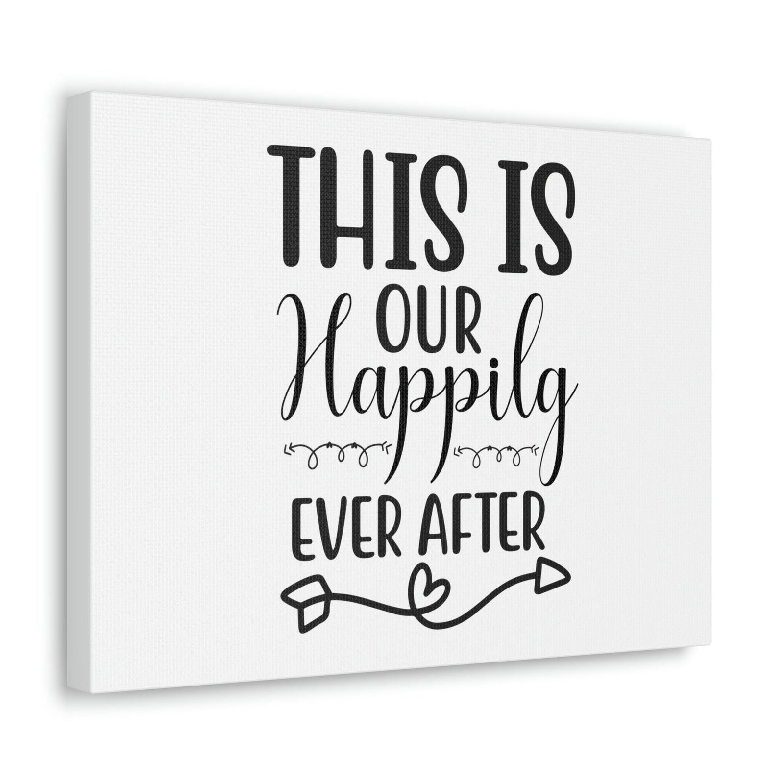 Scripture Walls This Is Our Happily Ever After Jeremiah 29:11 Christian Wall Art Print Ready to Hang Unframed-Express Your Love Gifts