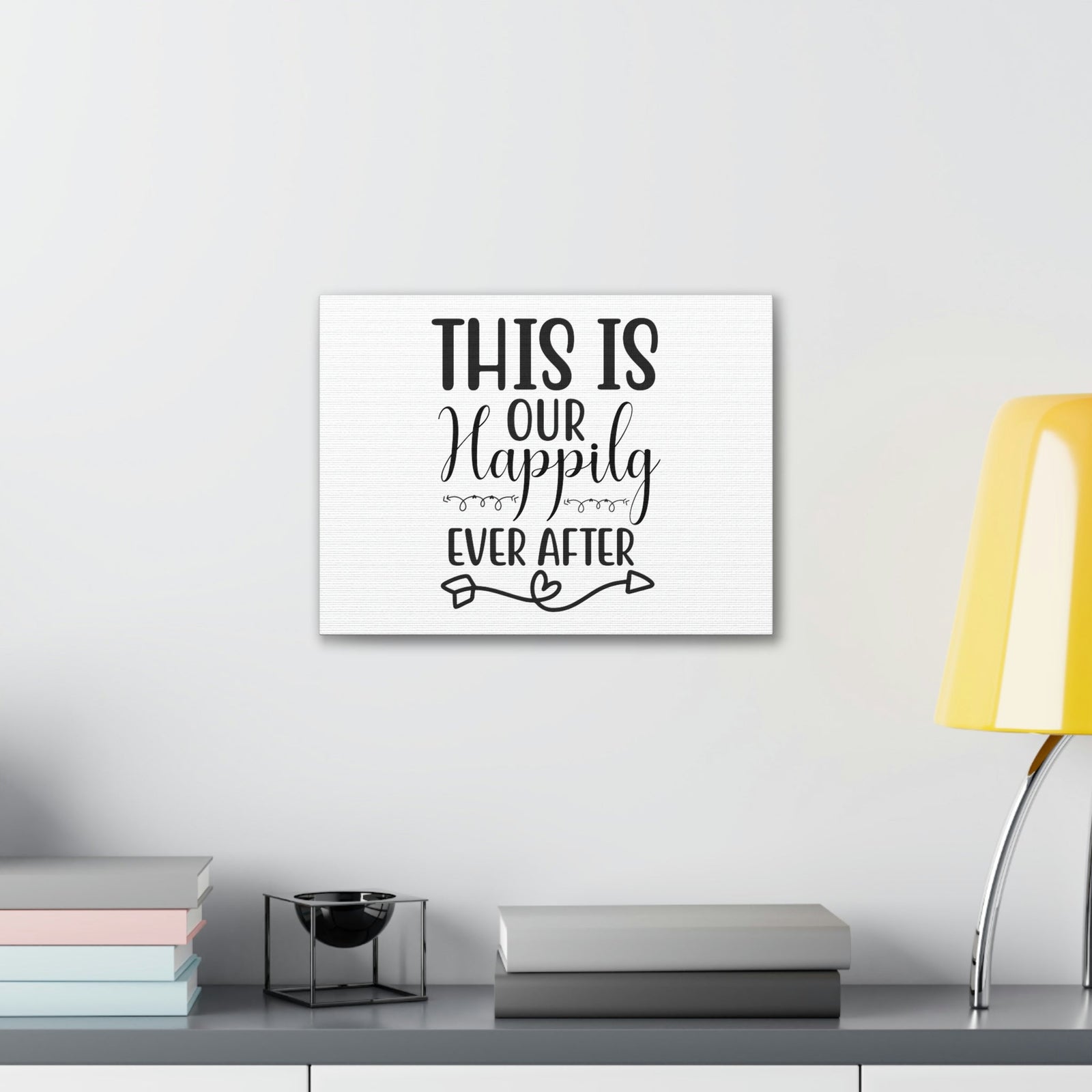 Scripture Walls This Is Our Happily Ever After Jeremiah 29:11 Christian Wall Art Print Ready to Hang Unframed-Express Your Love Gifts