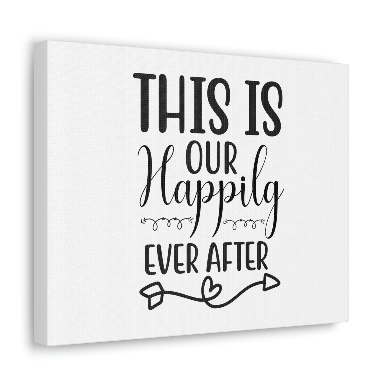 Scripture Walls This Is Our Happily Ever After Jeremiah 29:11 Christian Wall Art Print Ready to Hang Unframed-Express Your Love Gifts