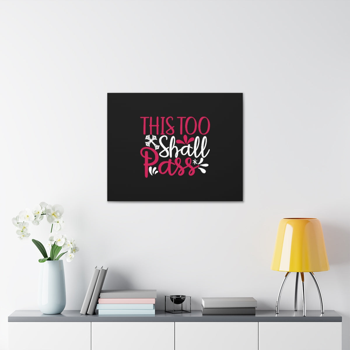 Scripture Walls This Too Shall Pass Matthew 24:35 Christian Wall Art Bible Verse Print Ready to Hang Unframed-Express Your Love Gifts