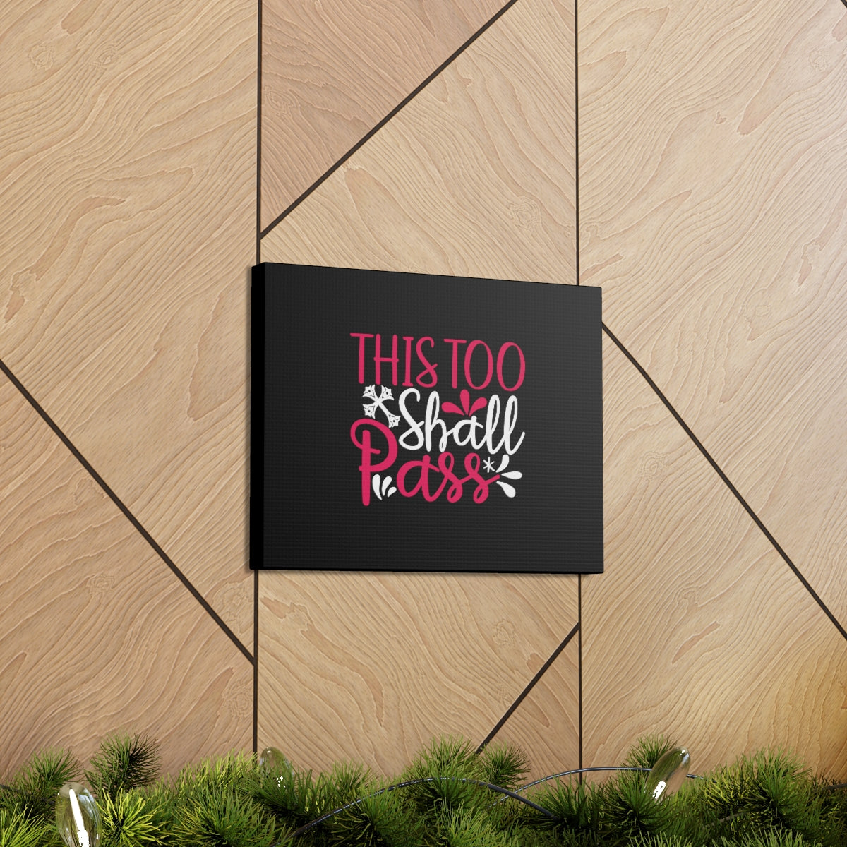 Scripture Walls This Too Shall Pass Matthew 24:35 Christian Wall Art Bible Verse Print Ready to Hang Unframed-Express Your Love Gifts