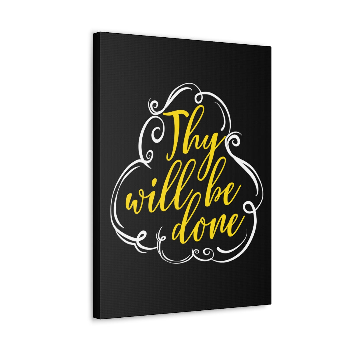 Scripture Walls Thy Will Be Done Matthew 6:10 Christian Wall Art Print Ready to Hang Unframed-Express Your Love Gifts