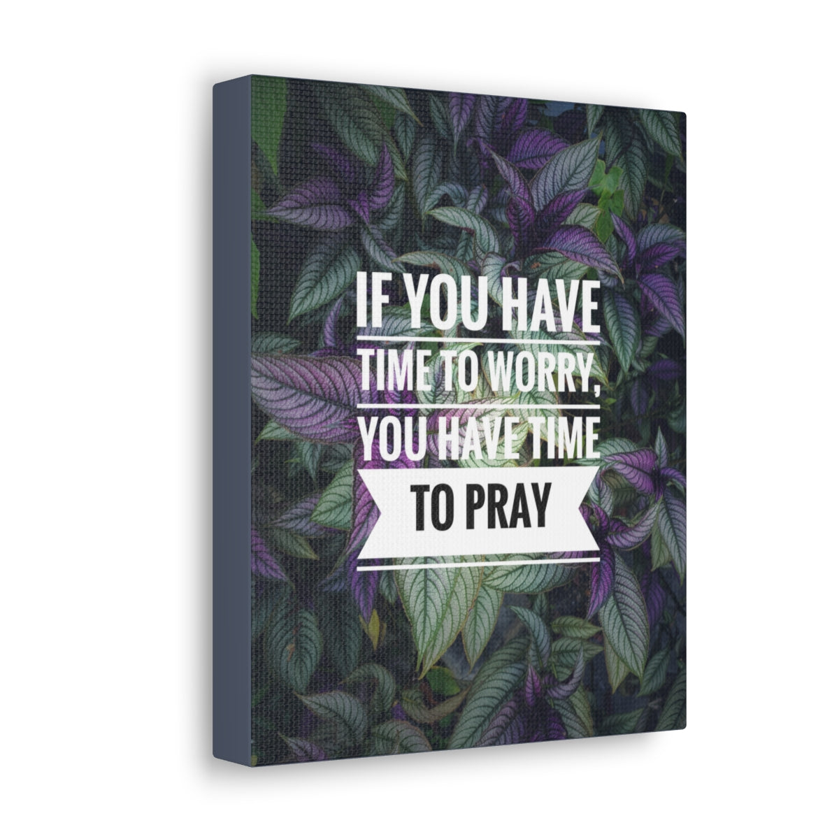 Scripture Walls Time To Pray Philippians 4:6 Christian Wall Art Bible Verse Print Ready to Hang Unframed-Express Your Love Gifts