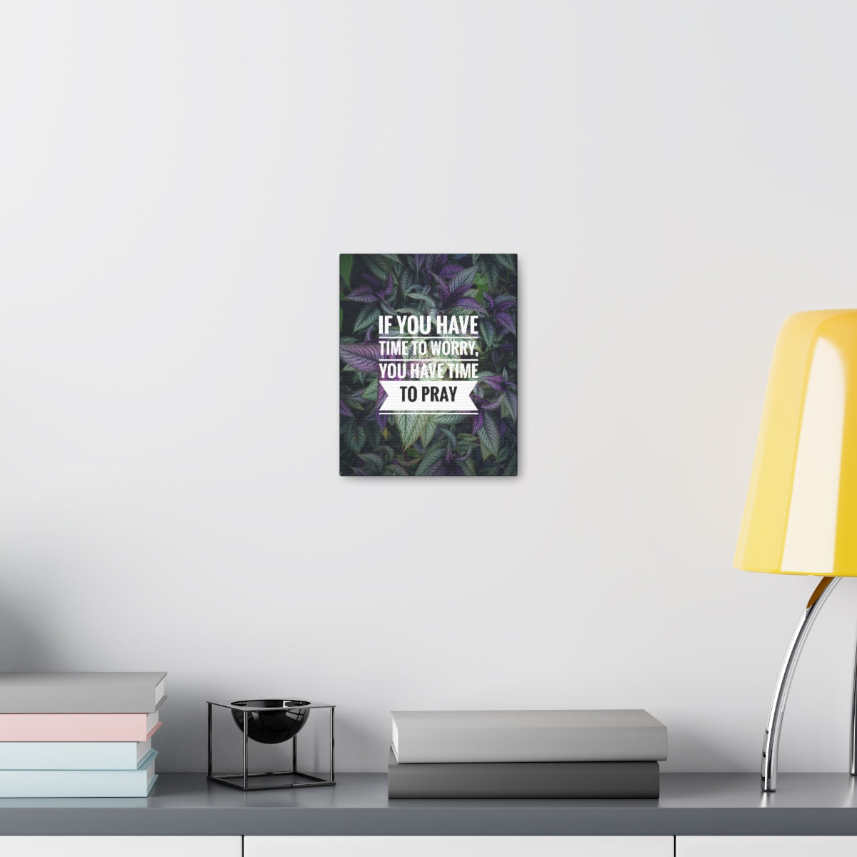 Scripture Walls Time To Pray Philippians 4:6 Christian Wall Art Bible Verse Print Ready to Hang Unframed-Express Your Love Gifts