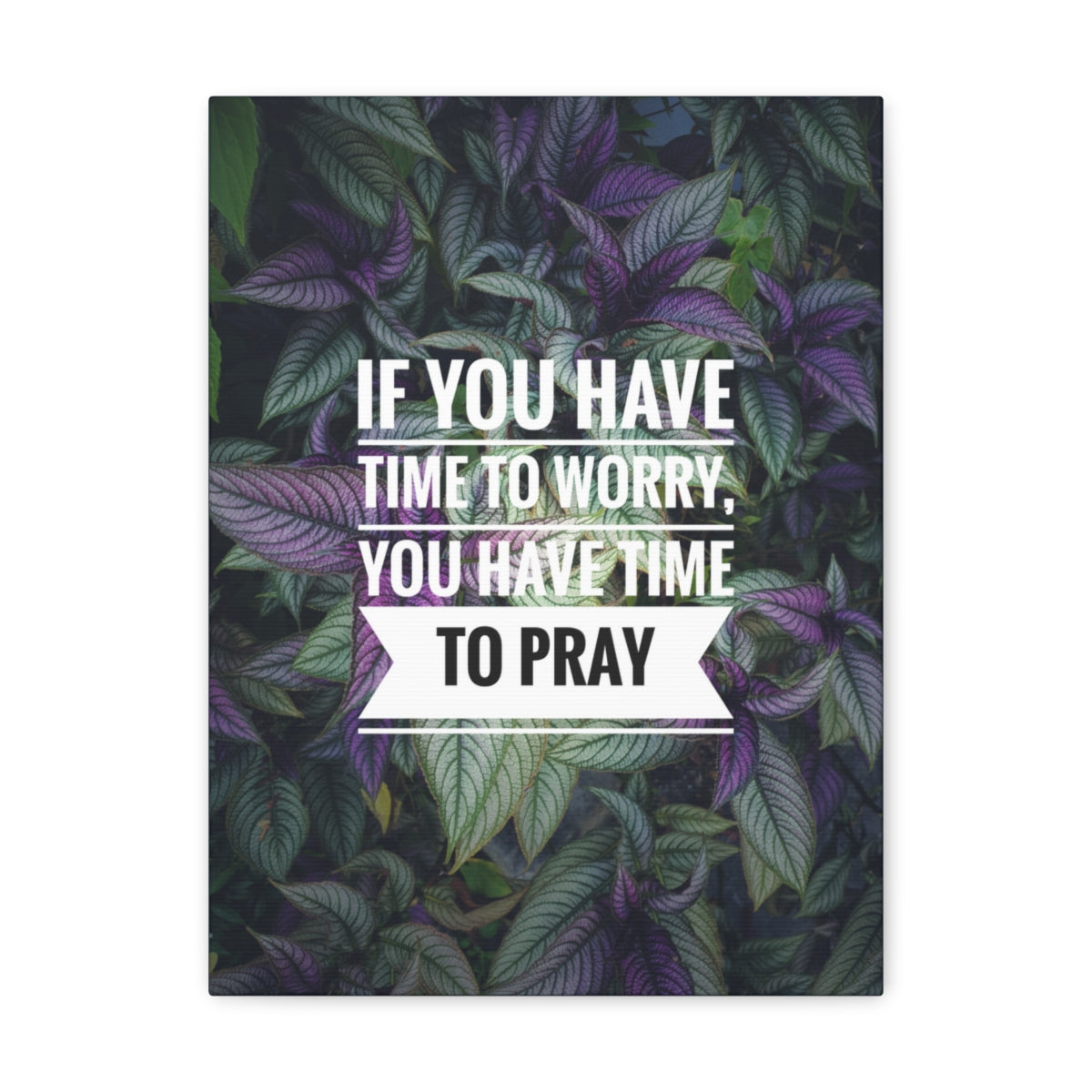 Scripture Walls Time To Pray Philippians 4:6 Christian Wall Art Bible Verse Print Ready to Hang Unframed-Express Your Love Gifts