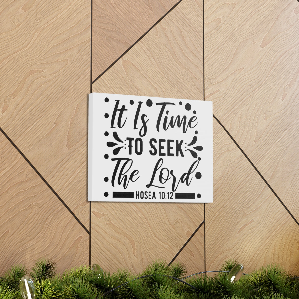 Scripture Walls Time To Seek Hosea 10:12 Christian Wall Art Print Ready to Hang Unframed-Express Your Love Gifts