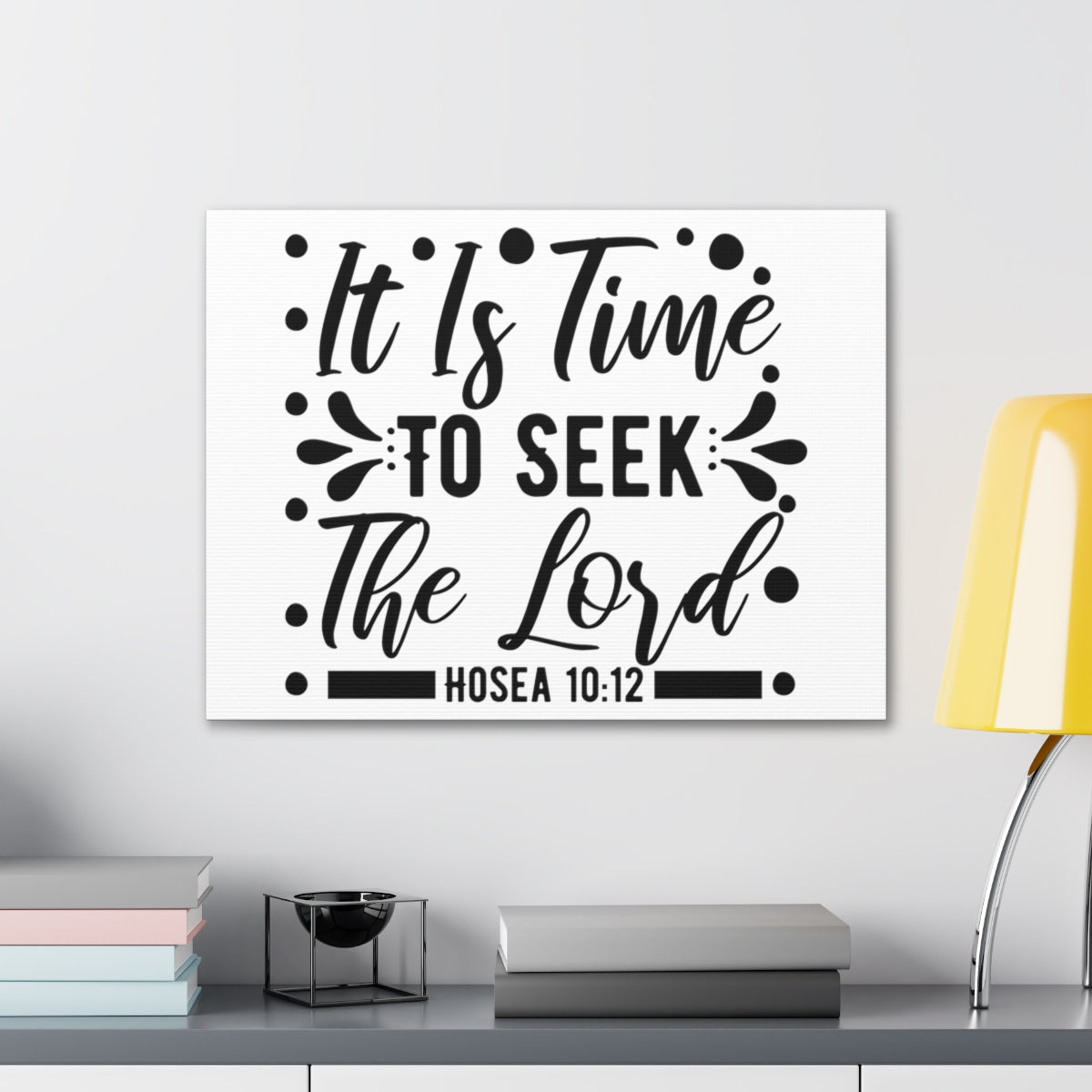 Scripture Walls Time To Seek Hosea 10:12 Christian Wall Art Print Ready to Hang Unframed-Express Your Love Gifts