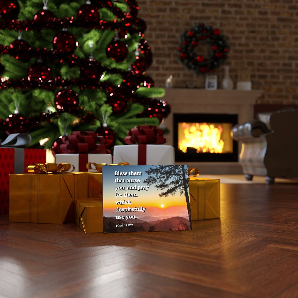 Scripture Walls Times Of Trouble Psalm 9:9 Bible Verse Canvas Christian Wall Art Ready to Hang Unframed-Express Your Love Gifts