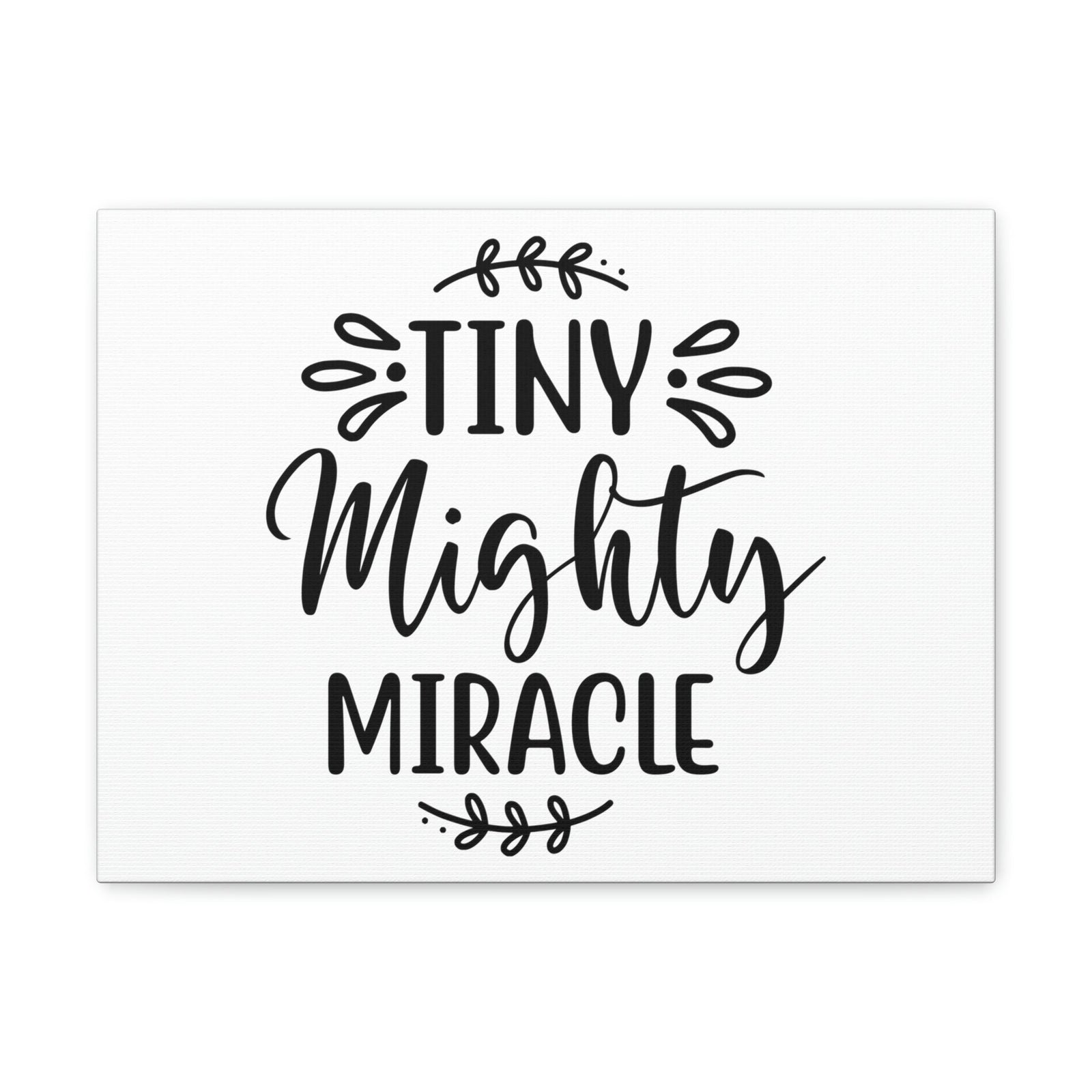 Scripture Walls Tiny Mighty Miracle Deuteronomy 10:21 Christian Wall Art Print Ready to Hang Unframed-Express Your Love Gifts