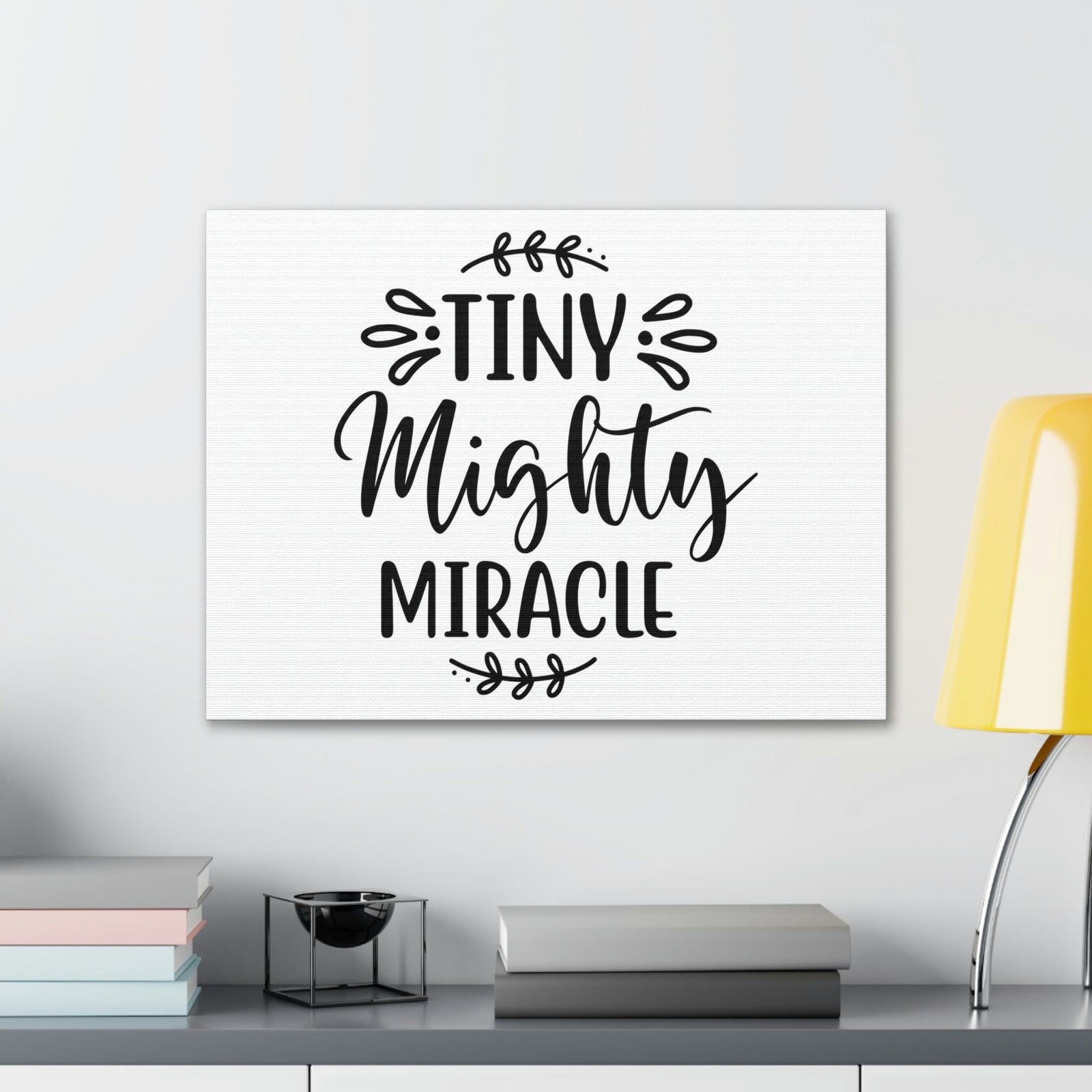 Scripture Walls Tiny Mighty Miracle Deuteronomy 10:21 Christian Wall Art Print Ready to Hang Unframed-Express Your Love Gifts