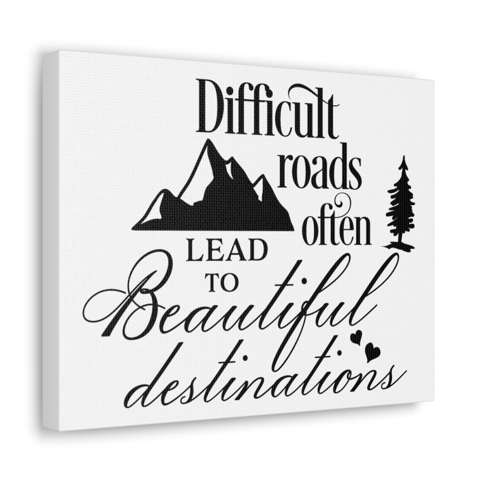 Scripture Walls To Beautiful Romans 15:4 Destinations Christian Wall Art Print Ready to Hang Unframed-Express Your Love Gifts