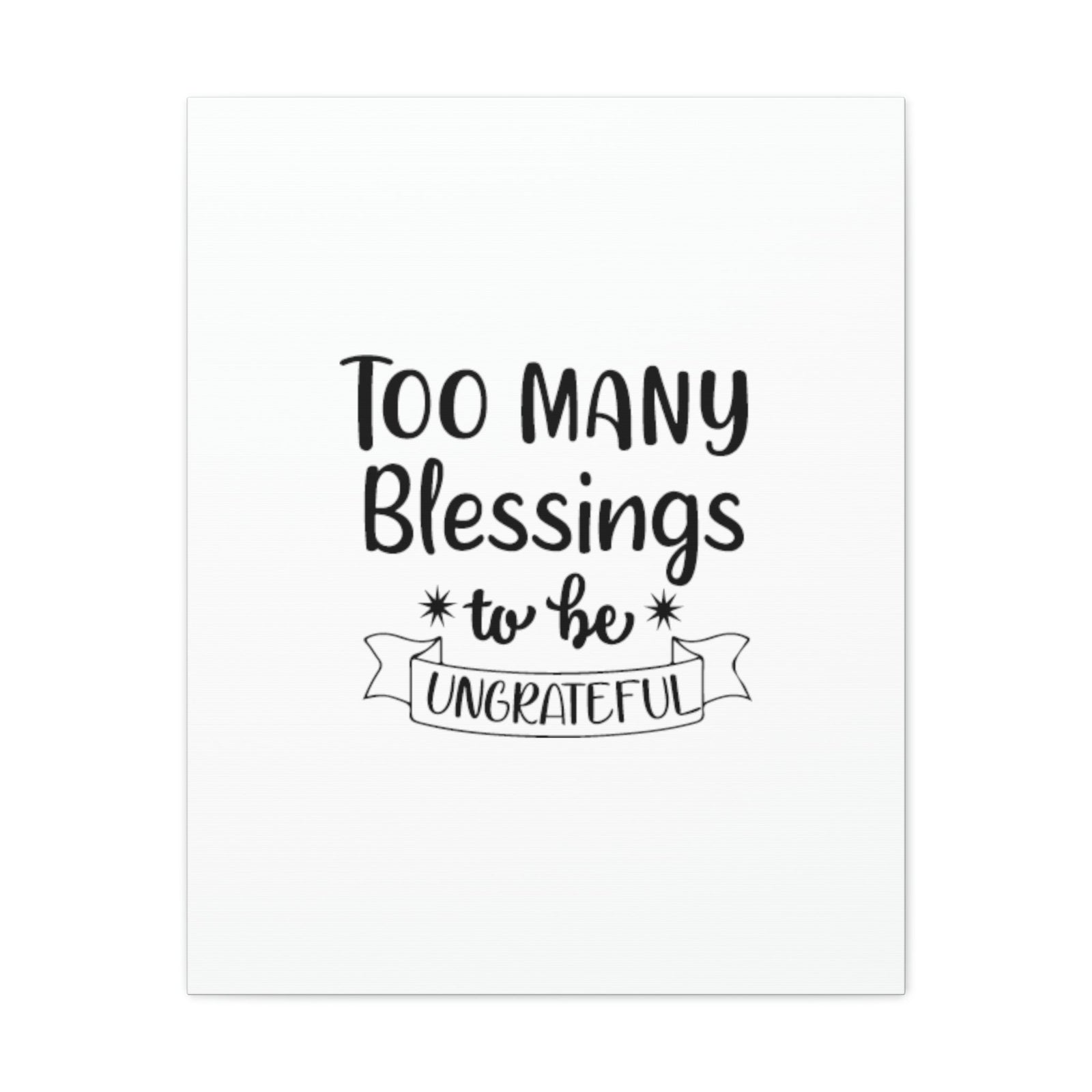 Scripture Walls Too Many Blessings James 1:17 Christian Wall Art Bible Verse Print Ready to Hang Unframed-Express Your Love Gifts