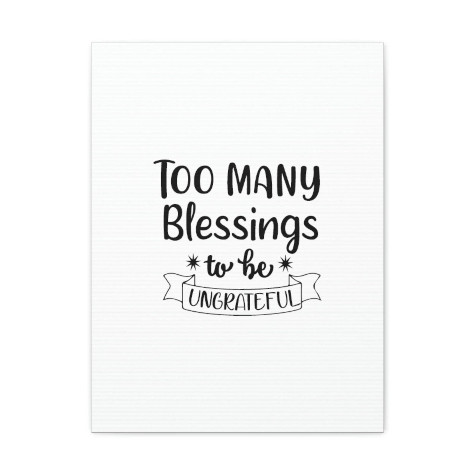 Scripture Walls Too Many Blessings James 1:17 Christian Wall Art Bible Verse Print Ready to Hang Unframed-Express Your Love Gifts