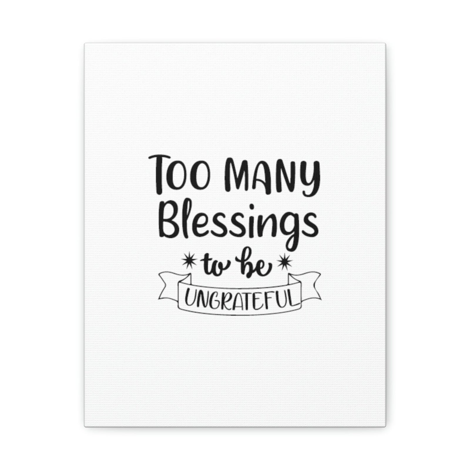 Scripture Walls Too Many Blessings James 1:17 Christian Wall Art Bible Verse Print Ready to Hang Unframed-Express Your Love Gifts