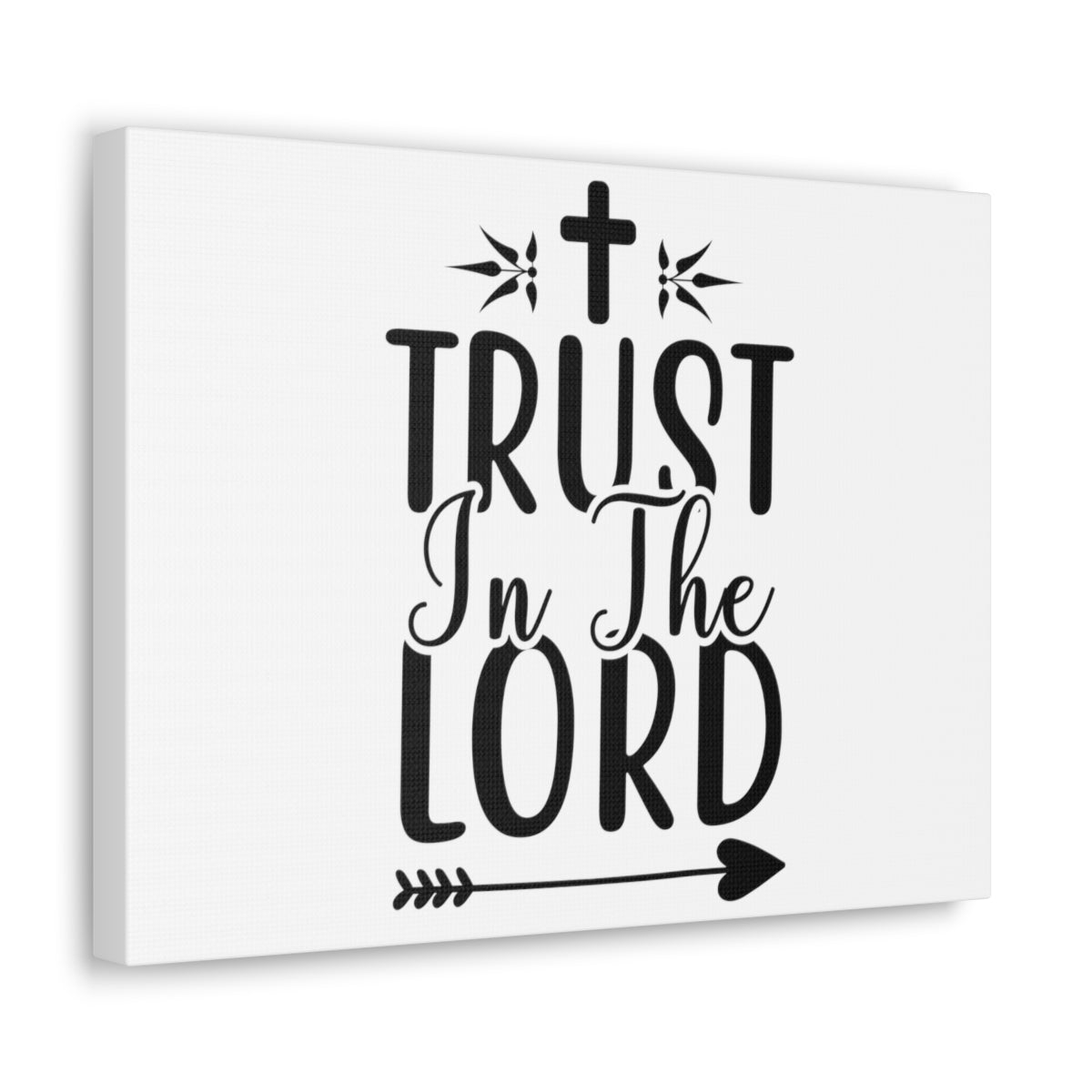 Scripture Walls Trust In The Lord Hebrews 13:8 Christian Wall Art Print Ready to Hang Unframed-Express Your Love Gifts