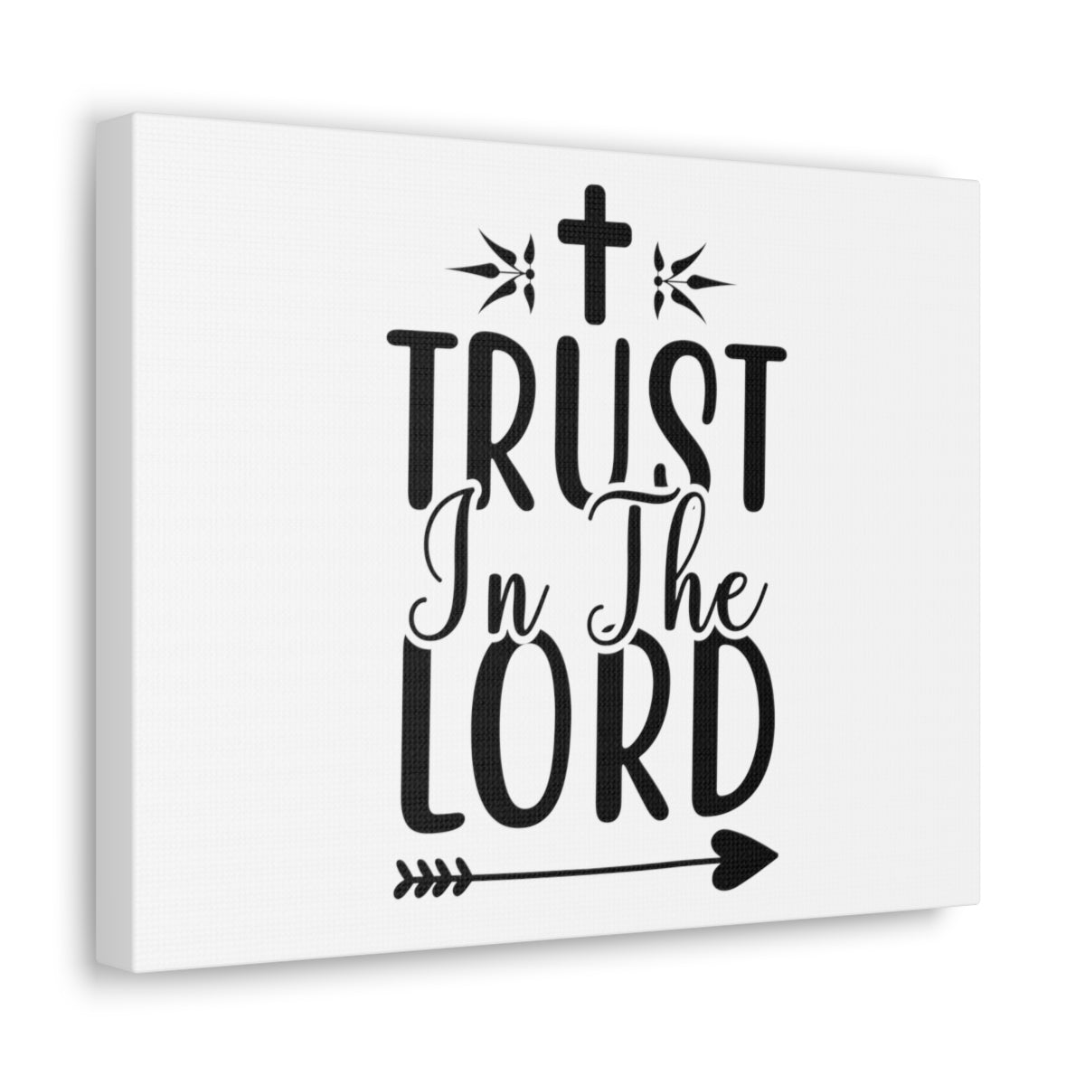 Scripture Walls Trust In The Lord Hebrews 13:8 Christian Wall Art Print Ready to Hang Unframed-Express Your Love Gifts