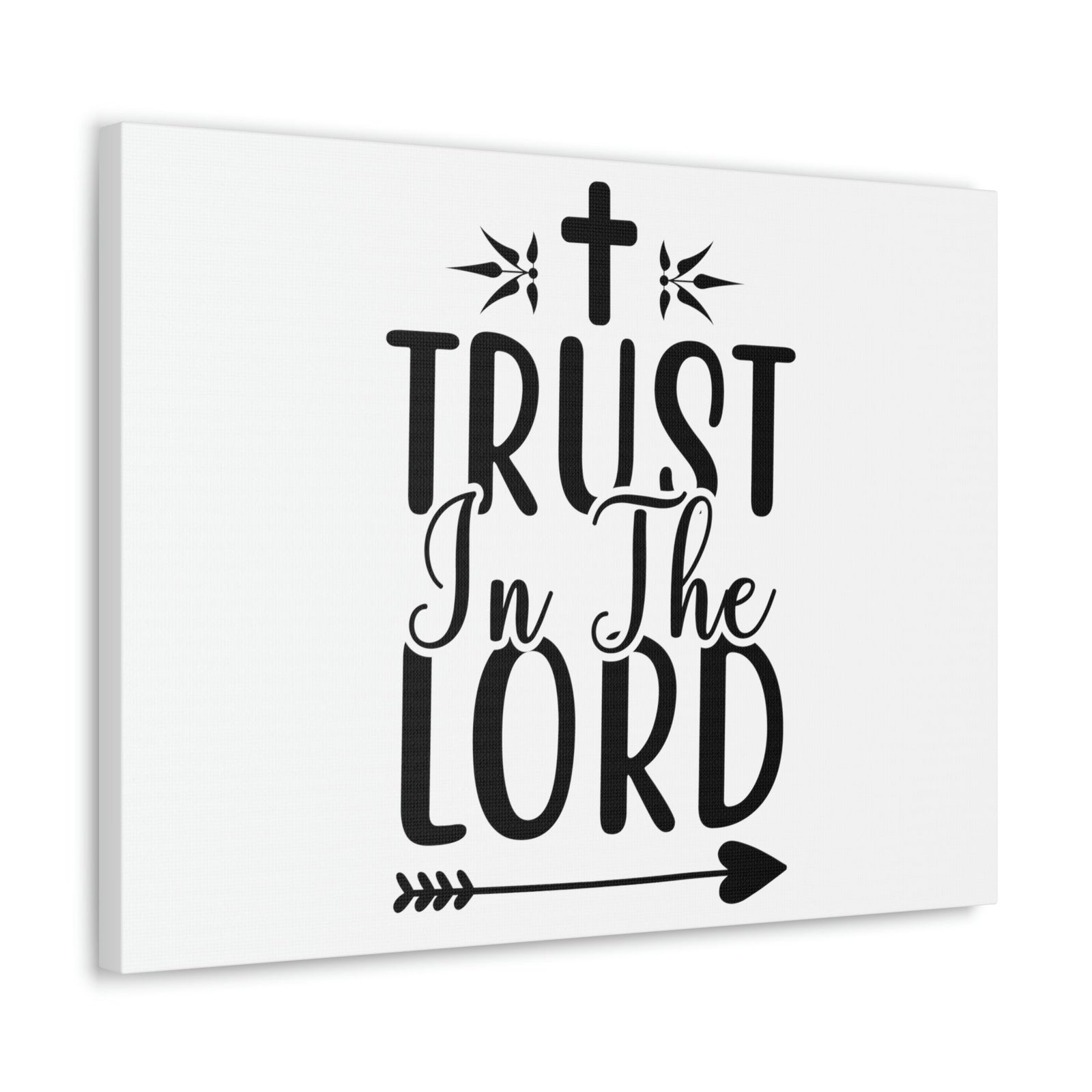 Scripture Walls Trust In The Lord Isaiah 12:2 Christian Wall Art Print Ready to Hang Unframed-Express Your Love Gifts