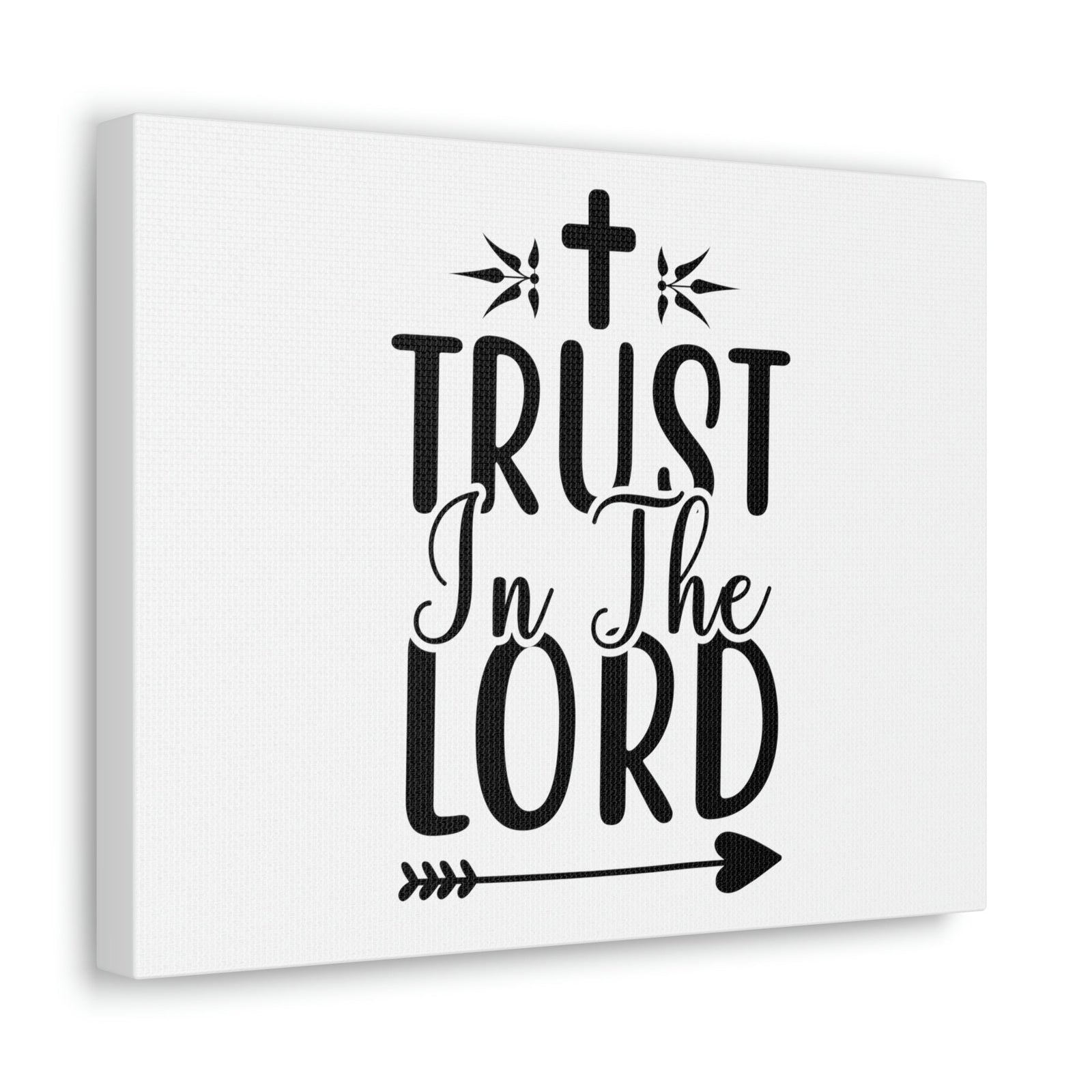 Scripture Walls Trust In The Lord Isaiah 12:2 Christian Wall Art Print Ready to Hang Unframed-Express Your Love Gifts