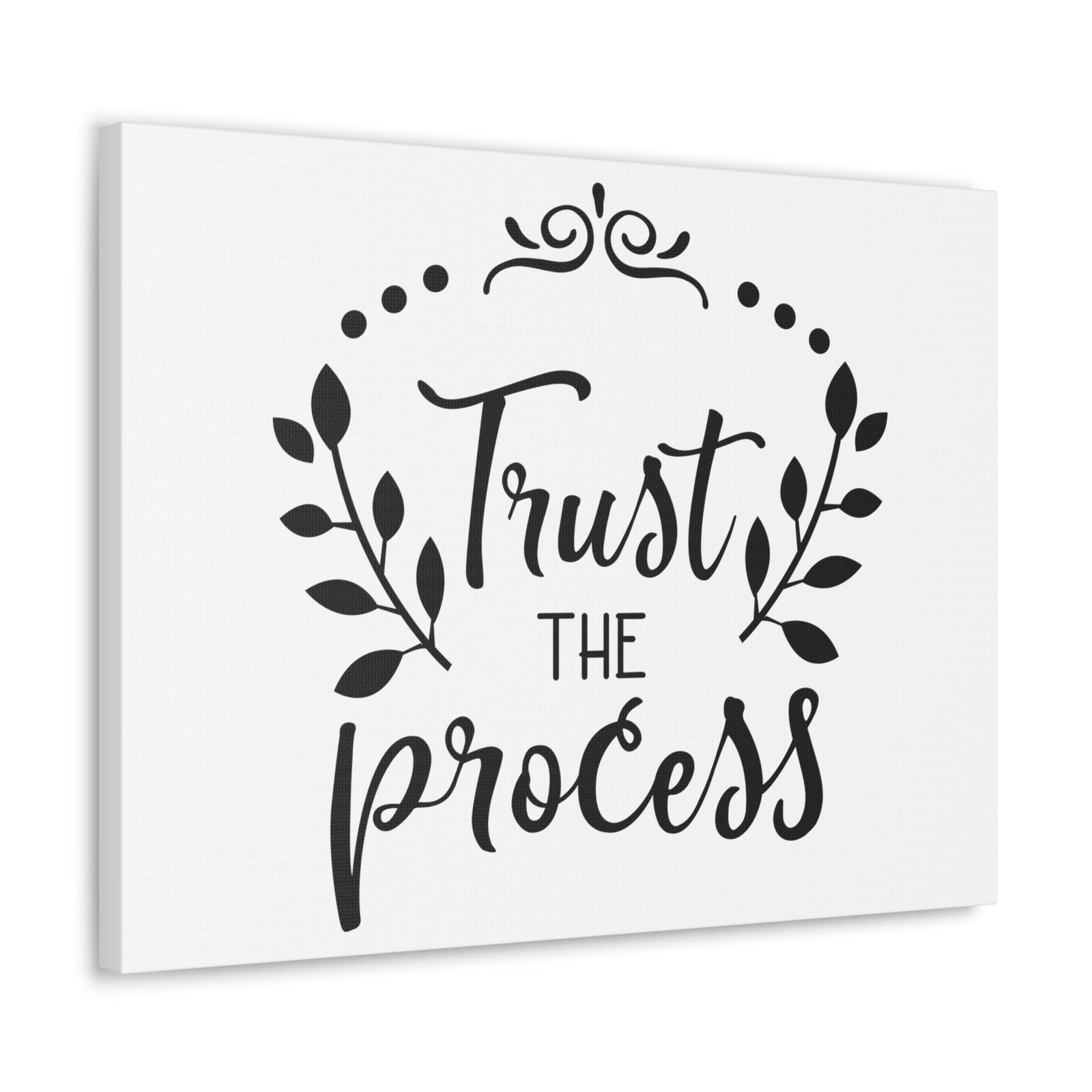Scripture Walls Trust The Process Psalm 37:3 Christian Wall Art Print Ready to Hang Unframed-Express Your Love Gifts