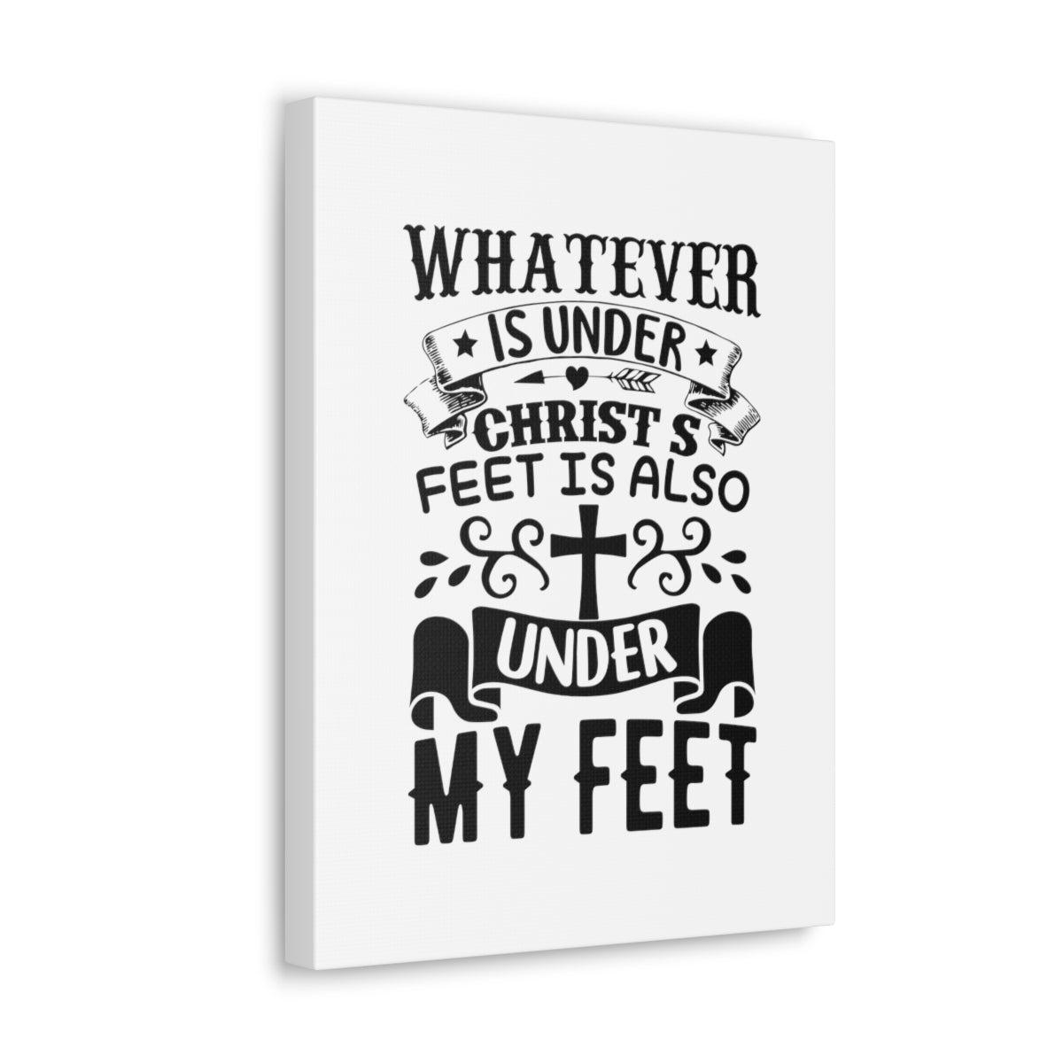 Scripture Walls Under Christ 1 Corinthians 15:27 Christian Wall Art Bible Verse Print Ready to Hang Unframed-Express Your Love Gifts