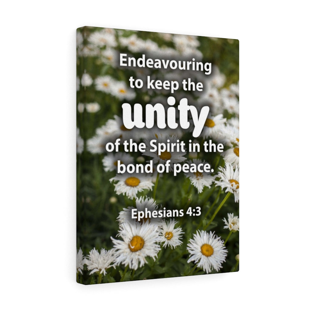 Scripture Walls Unity Ephesians 4:3 Christian Home Decor Bible Art Unframed-Express Your Love Gifts