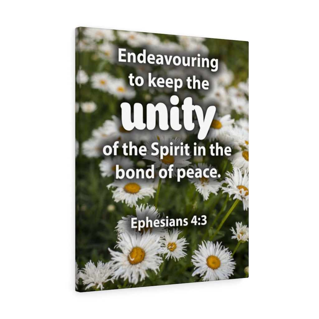 Scripture Walls Unity Ephesians 4:3 Christian Home Decor Bible Art Unframed-Express Your Love Gifts