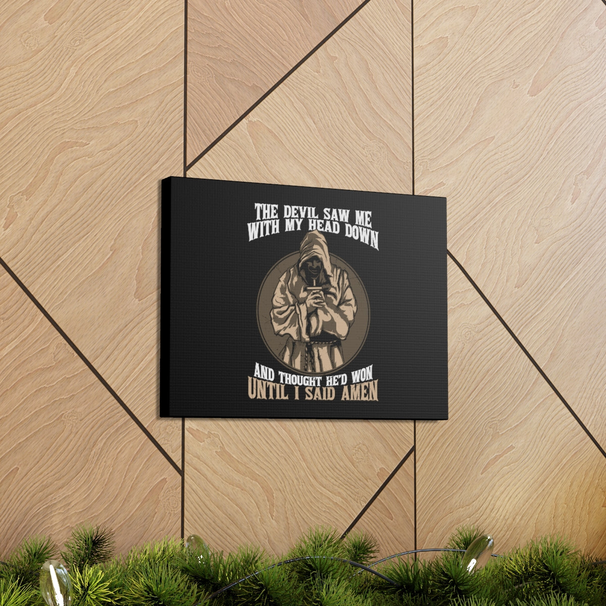 Scripture Walls Until I Said Amen 2 Corinthians 11:3 Christian Wall Art Bible Verse Print Ready to Hang Unframed-Express Your Love Gifts