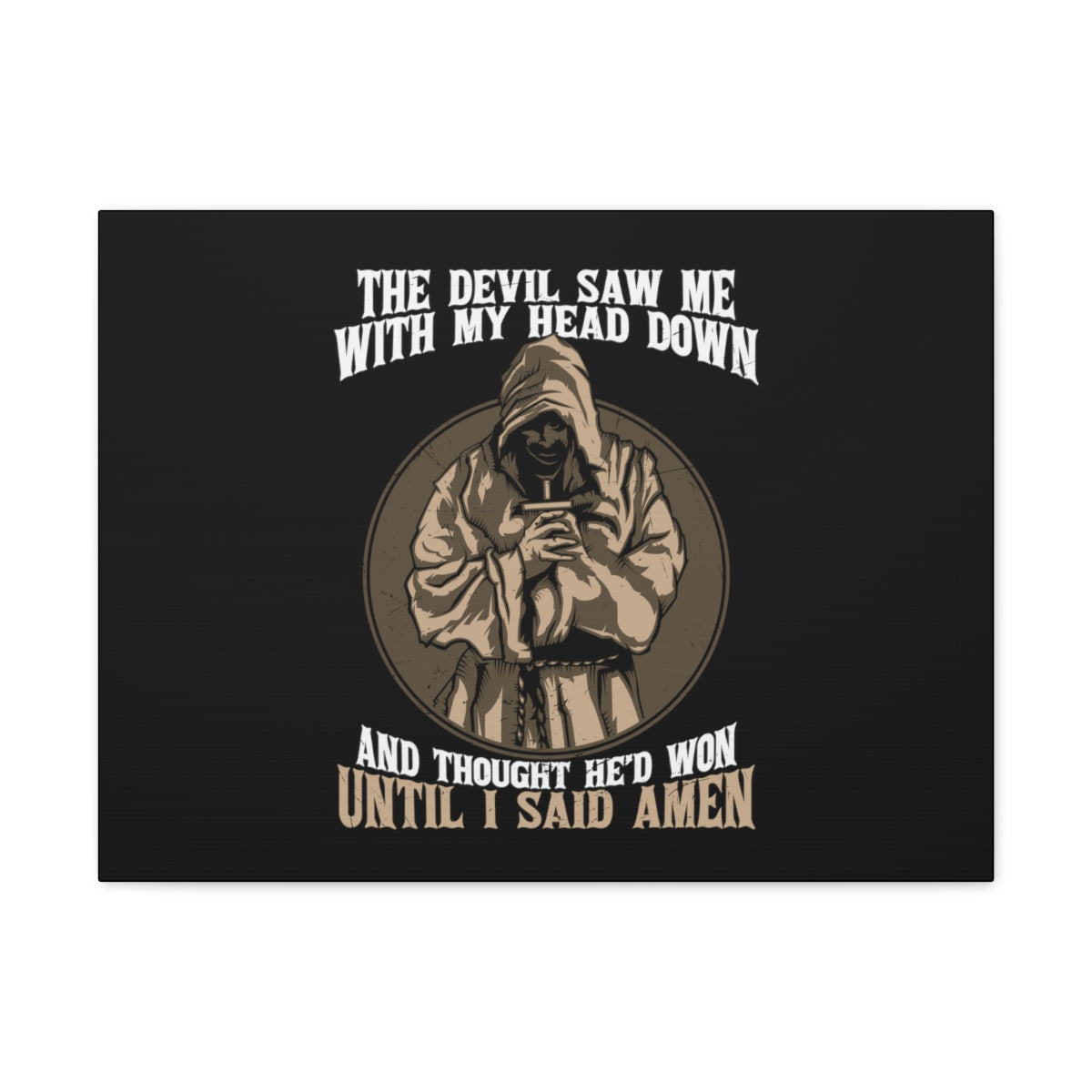 Scripture Walls Until I Said Amen 2 Corinthians 11:3 Christian Wall Art Bible Verse Print Ready to Hang Unframed-Express Your Love Gifts