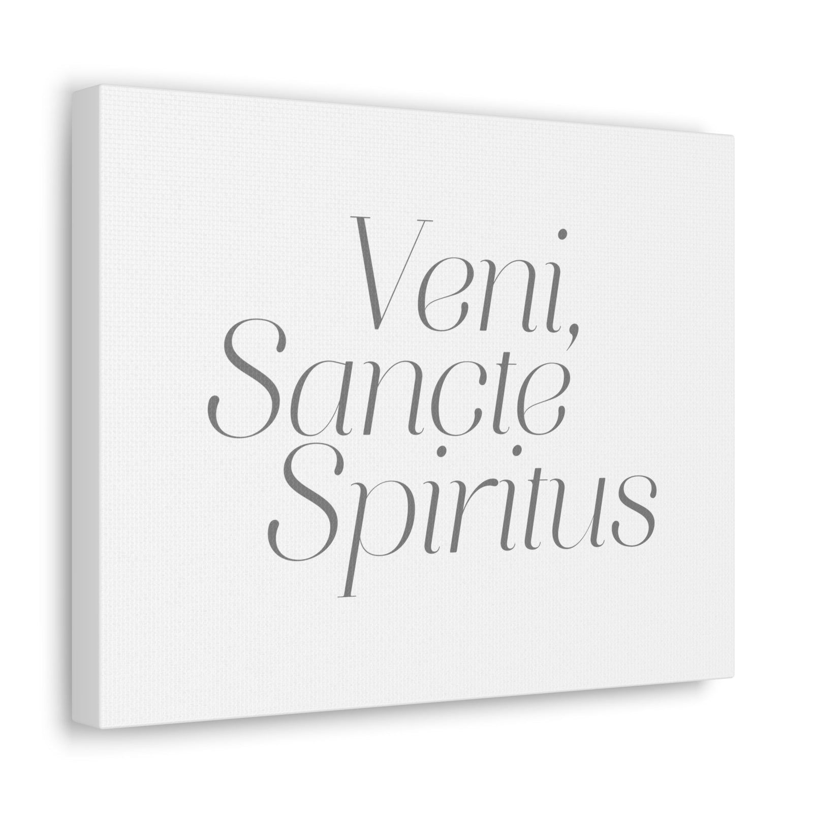 Scripture Walls Veni, Sancte Spiritus John 15:26 Bible Verse Canvas Christian Wall Art Ready to Hang Unframed-Express Your Love Gifts