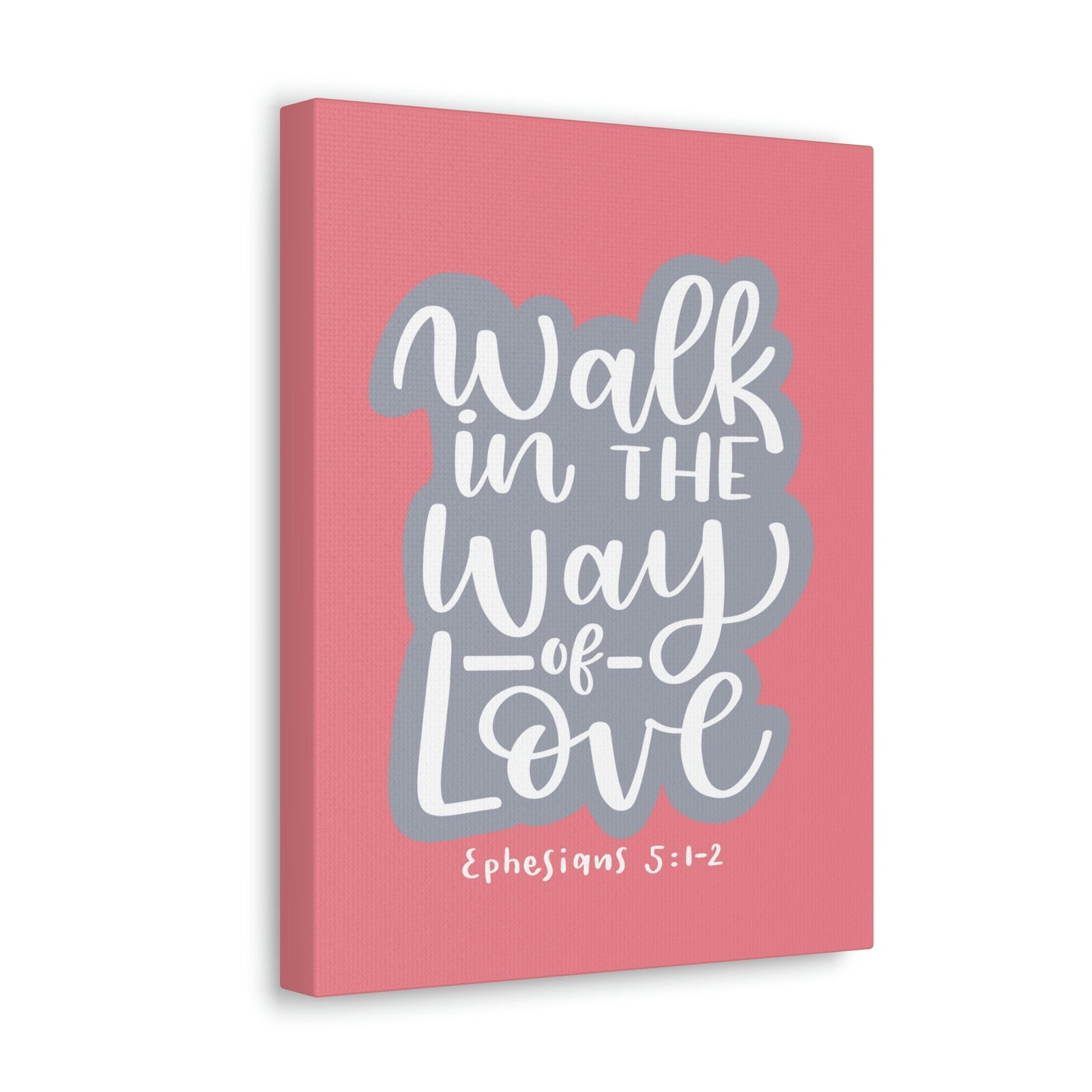 Scripture Walls Way Of Love Ephesians 5:1 Bible Verse Canvas Christian Wall Art Ready to Hang Unframed-Express Your Love Gifts