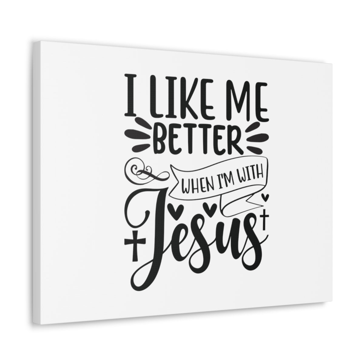 Scripture Walls When I'm With Jesus Acts 4:13 Christian Wall Art Bible Verse Print Ready to Hang Unframed-Express Your Love Gifts