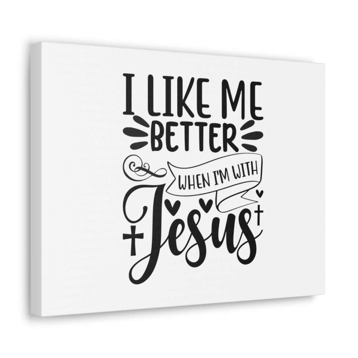 Scripture Walls When I'm With Jesus Acts 4:13 Christian Wall Art Bible Verse Print Ready to Hang Unframed-Express Your Love Gifts