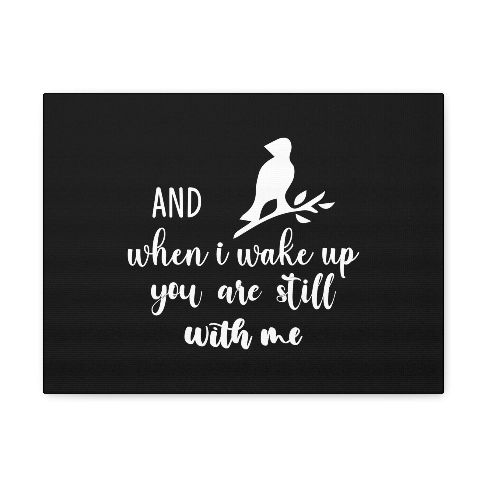 Scripture Walls When I Wake Up, You Are Still With Me Psalm 139:18 Bird Christian Wall Art Bible Verse Print Ready to Hang Unframed-Express Your Love Gifts