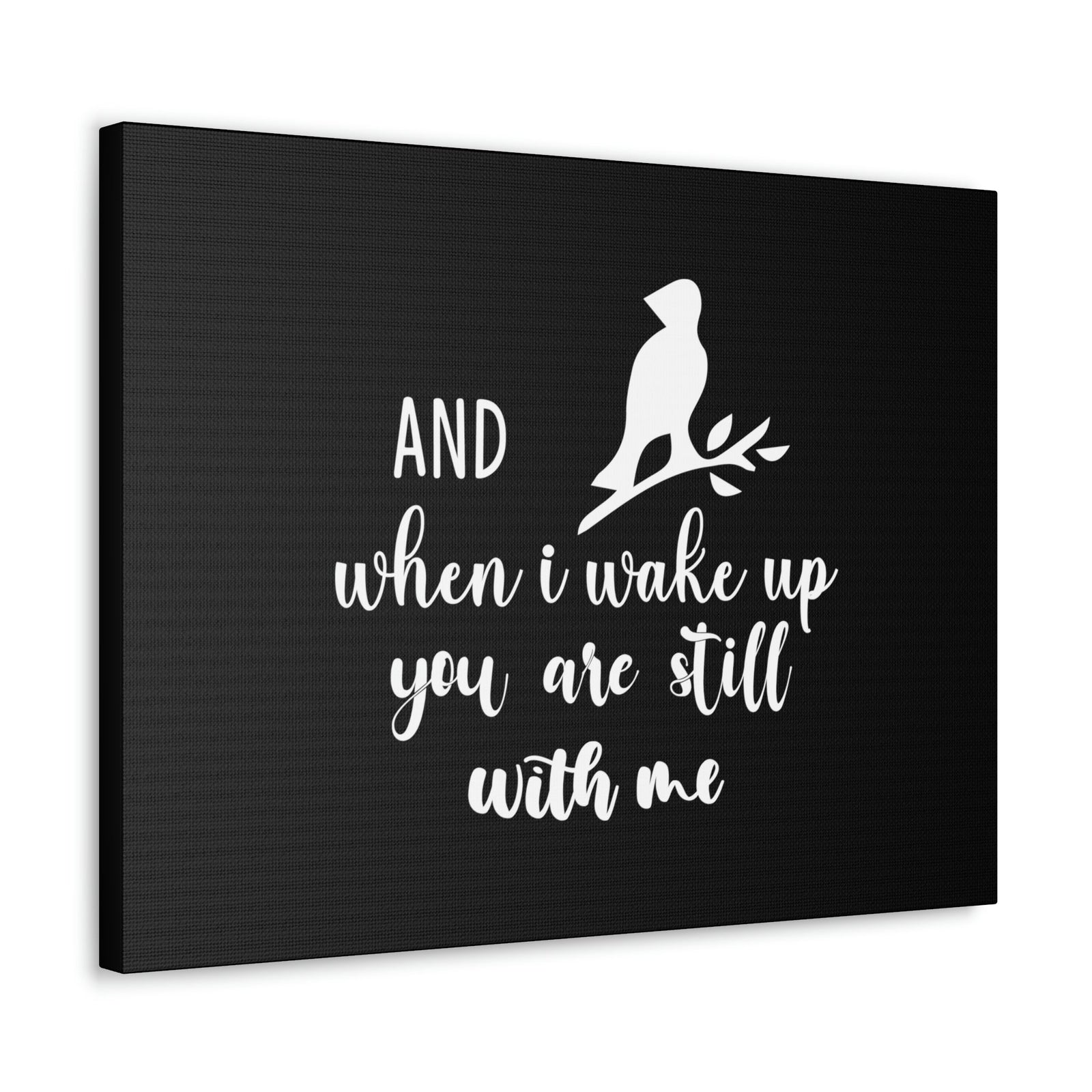 Scripture Walls When I Wake Up, You Are Still With Me Psalm 139:18 Bird Christian Wall Art Bible Verse Print Ready to Hang Unframed-Express Your Love Gifts