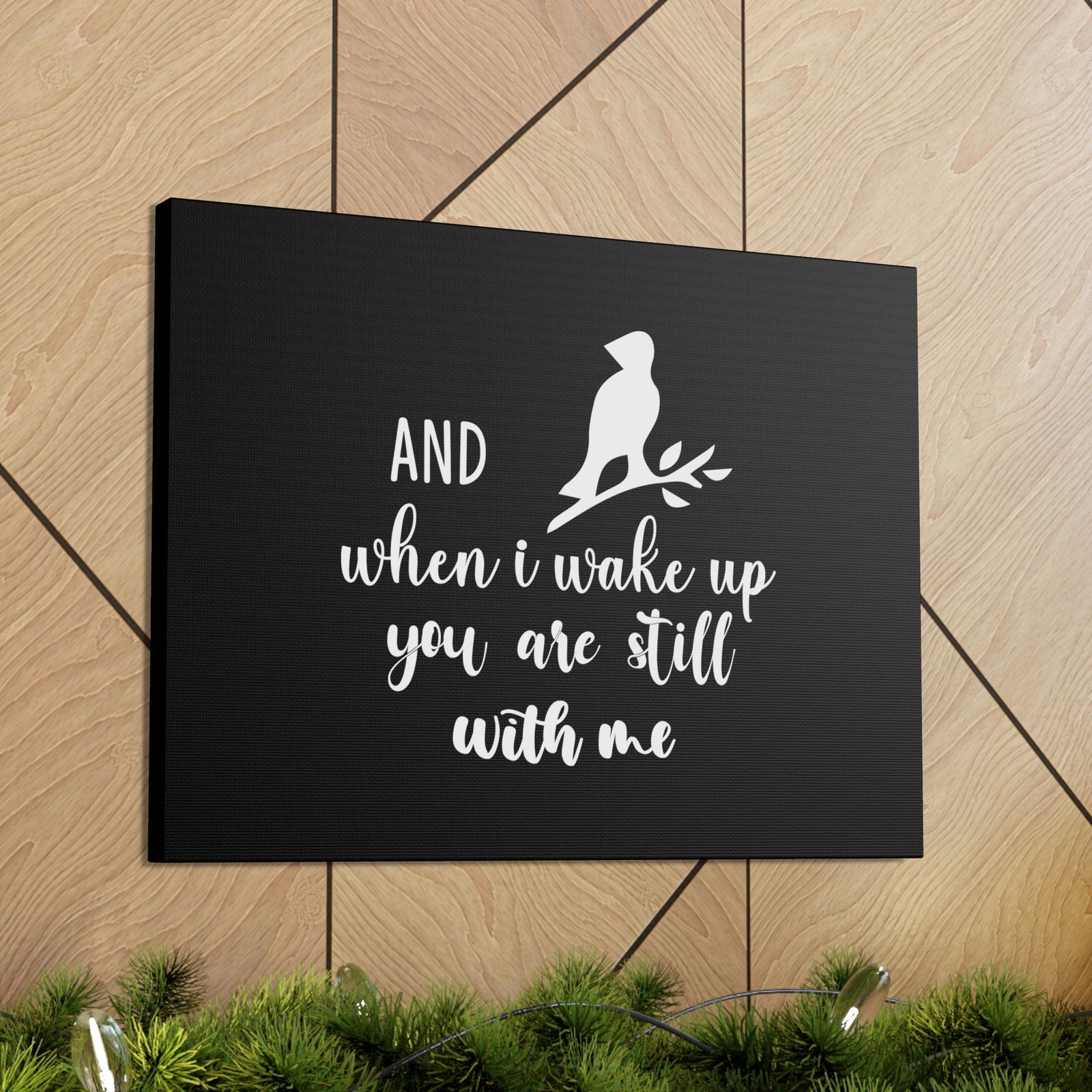 Scripture Walls When I Wake Up, You Are Still With Me Psalm 139:18 Bird Christian Wall Art Bible Verse Print Ready to Hang Unframed-Express Your Love Gifts