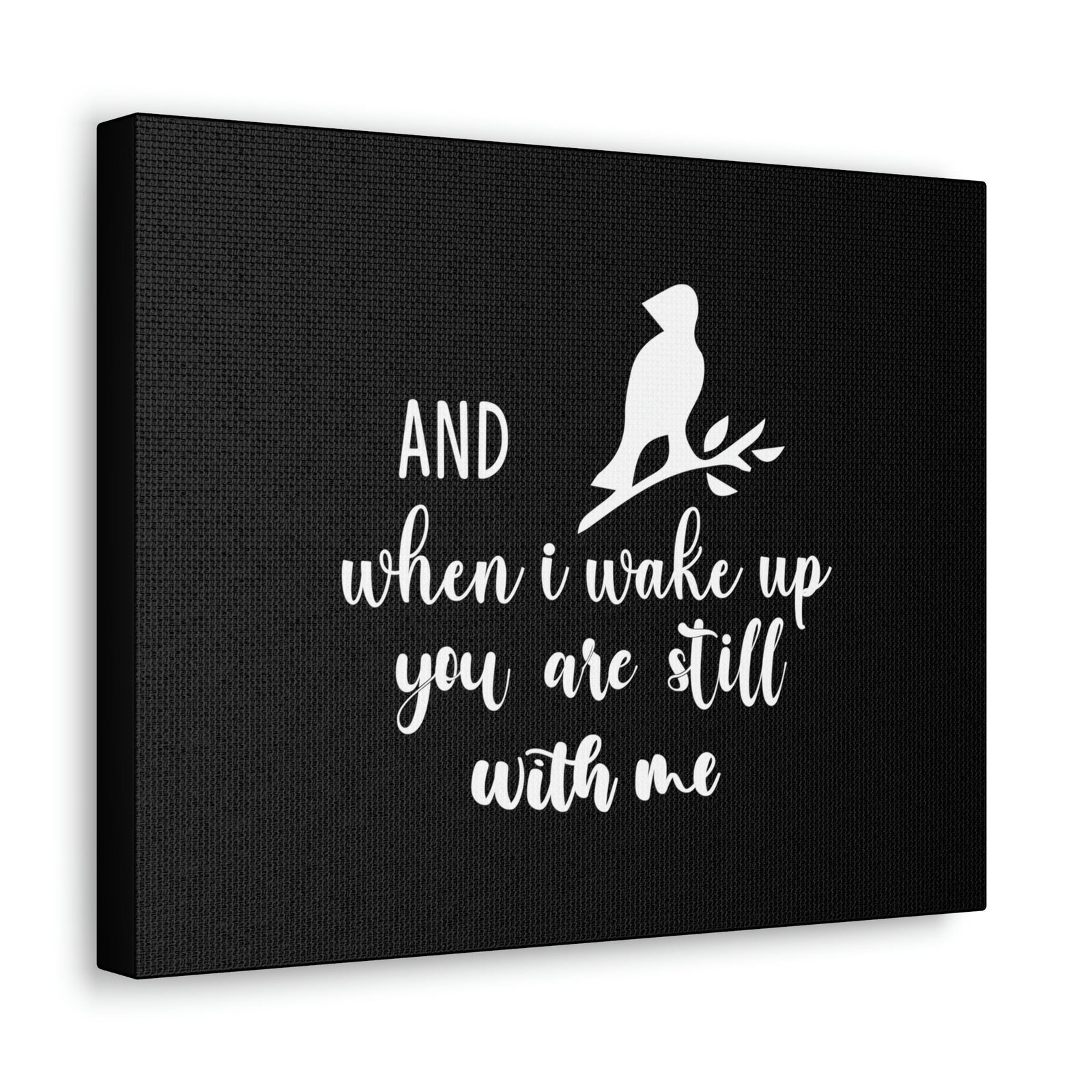 Scripture Walls When I Wake Up, You Are Still With Me Psalm 139:18 Bird Christian Wall Art Bible Verse Print Ready to Hang Unframed-Express Your Love Gifts