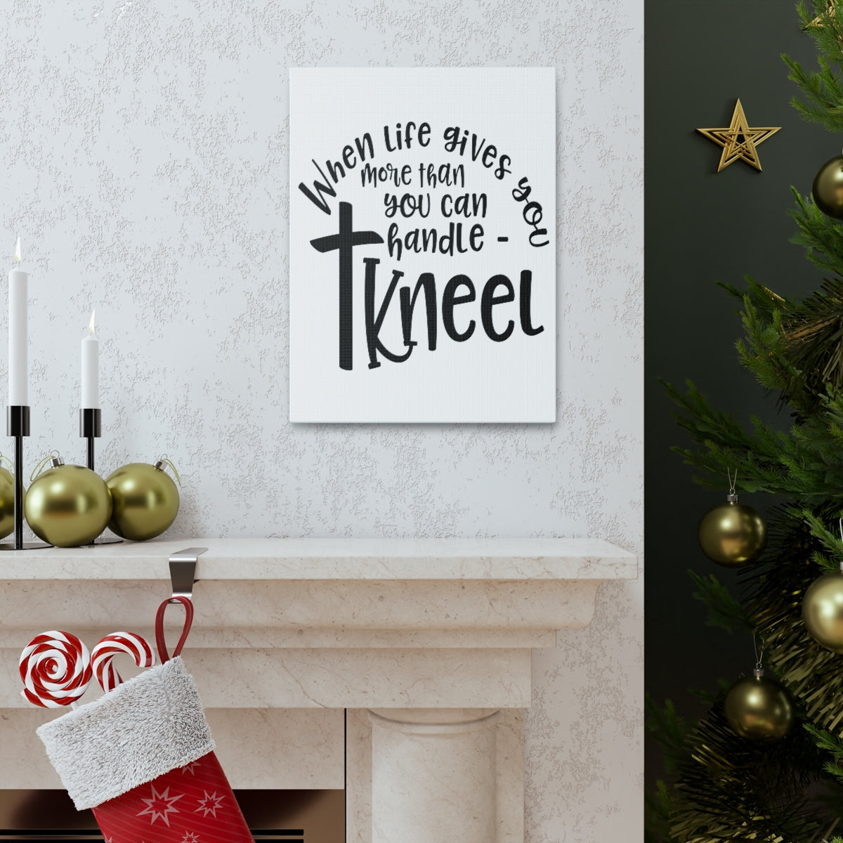 Scripture Walls When Life Gives Matthew 11:28 Christian Wall Art Print Ready to Hang Unframed-Express Your Love Gifts