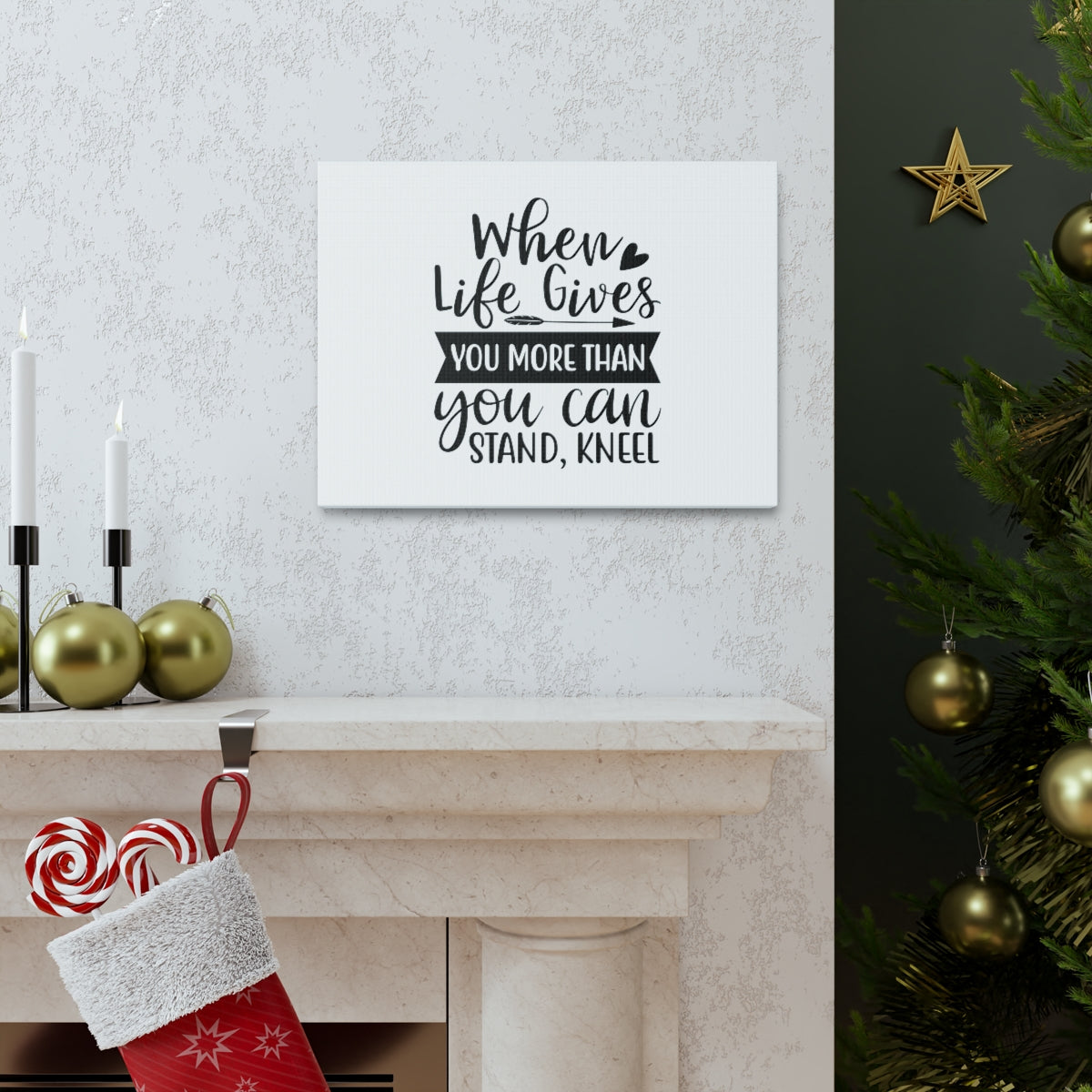 Scripture Walls When Life Gives Romans 8:28 Christian Wall Art Bible Verse Print Ready to Hang Unframed-Express Your Love Gifts