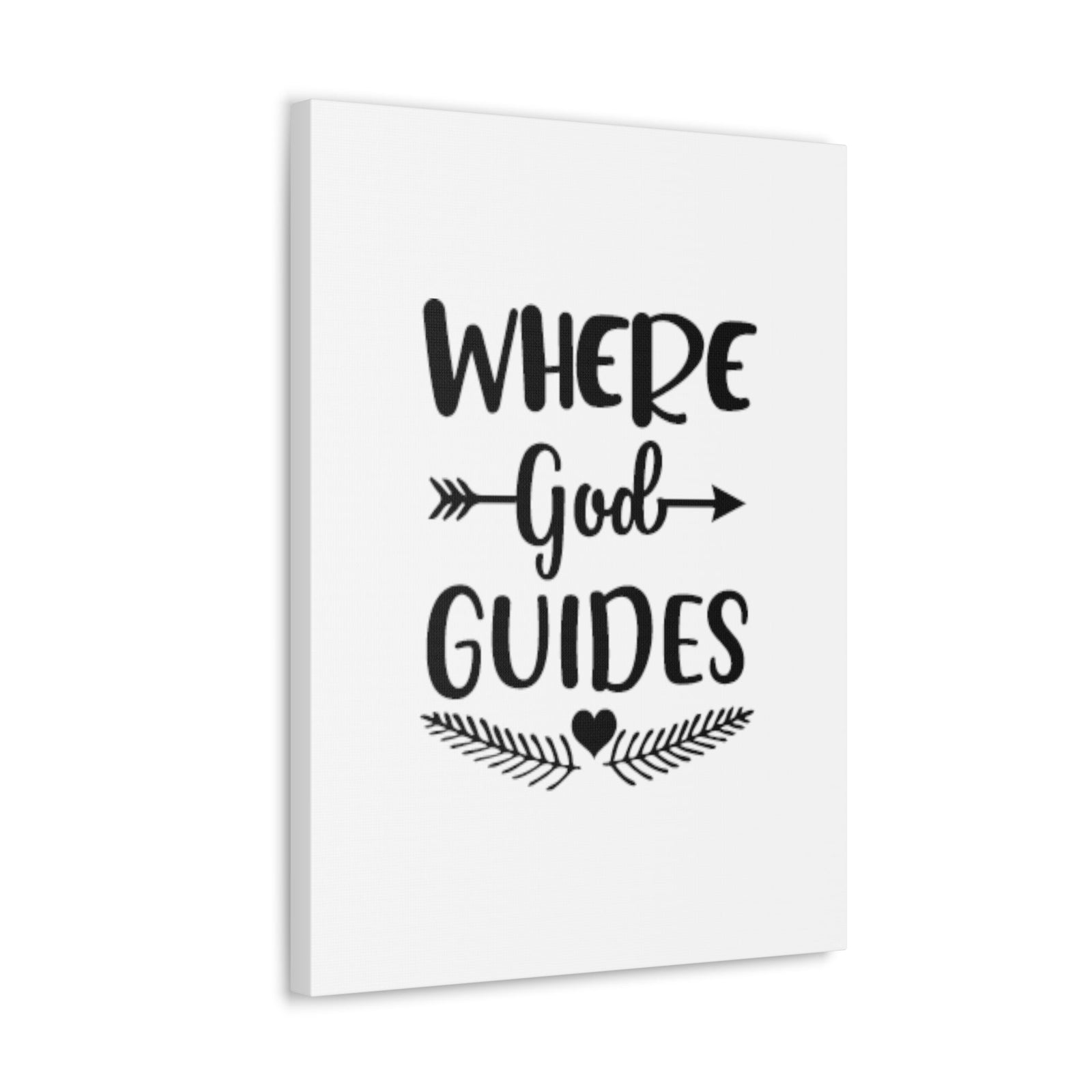 Scripture Walls Where God Guides Isaiah 58:11 Christian Wall Art Bible Verse Print Ready to Hang Unframed-Express Your Love Gifts