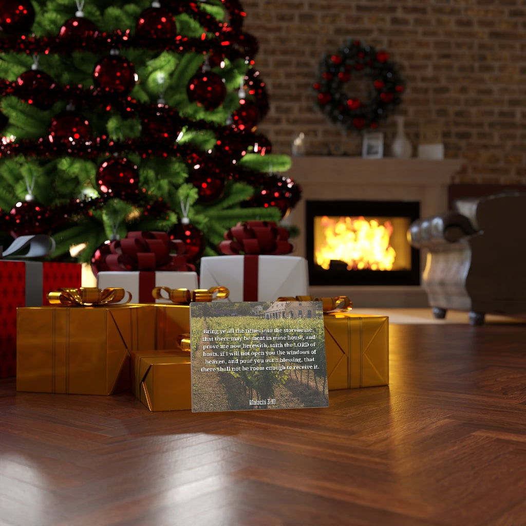 Scripture Walls Windows Of Heaven Malachi 3:10 Bible Verse Canvas Christian Wall Art Ready to Hang Unframed-Express Your Love Gifts