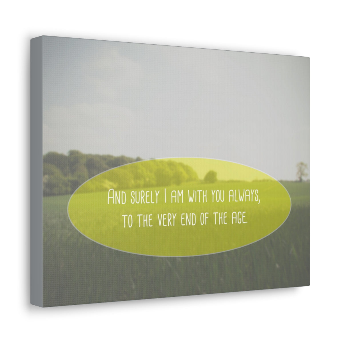 Scripture Walls With You Always Matthew 28:20 Christian Wall Art Bible Verse Print Ready to Hang Unframed-Express Your Love Gifts