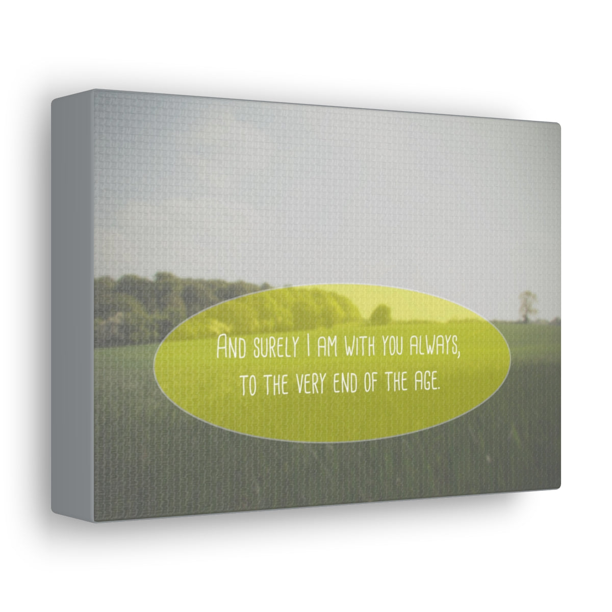 Scripture Walls With You Always Matthew 28:20 Christian Wall Art Bible Verse Print Ready to Hang Unframed-Express Your Love Gifts