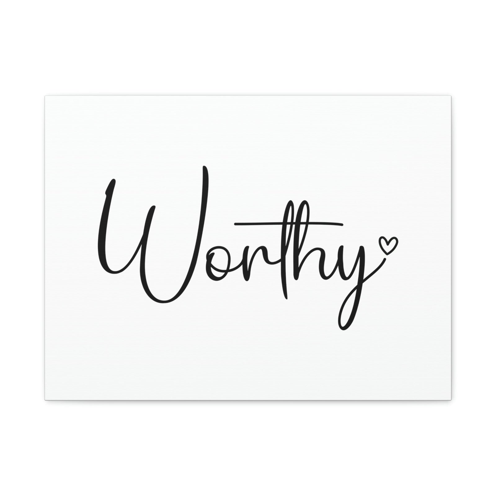 Scripture Walls Worthy Revelation 5:12 Small Heart Christian Wall Art Bible Verse Print Ready to Hang Unframed-Express Your Love Gifts