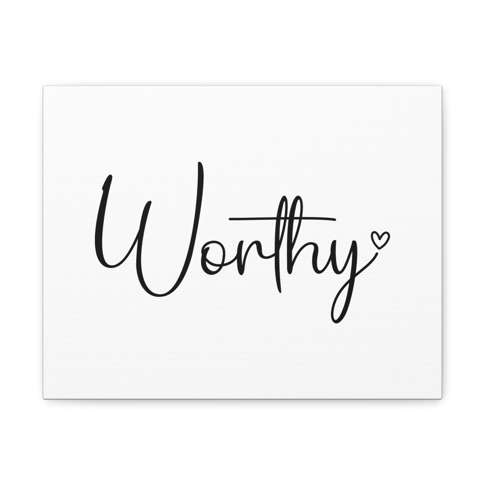 Scripture Walls Worthy Revelation 5:12 Small Heart Christian Wall Art Bible Verse Print Ready to Hang Unframed-Express Your Love Gifts